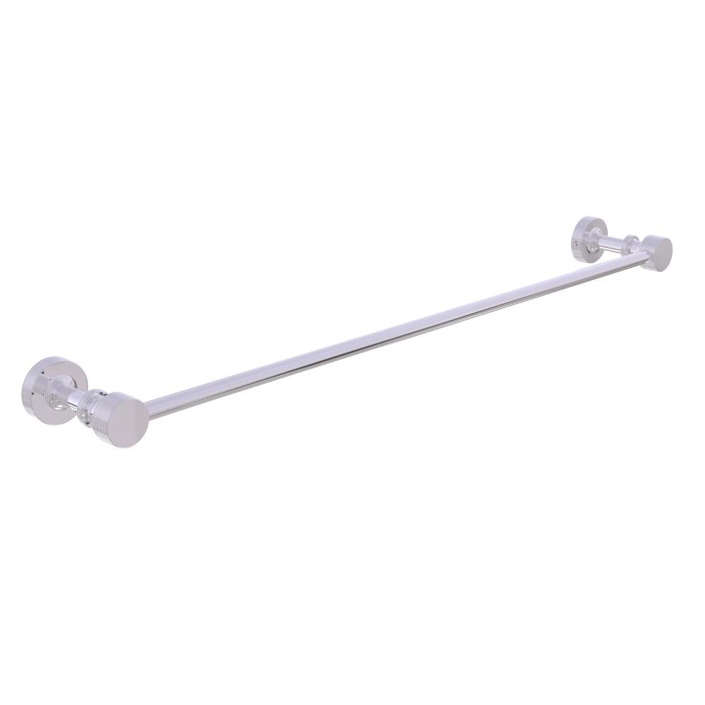 Allied Brass FT-21/36-PC Foxtrot 36-in Polished chrome Wall mount Single Towel Bar