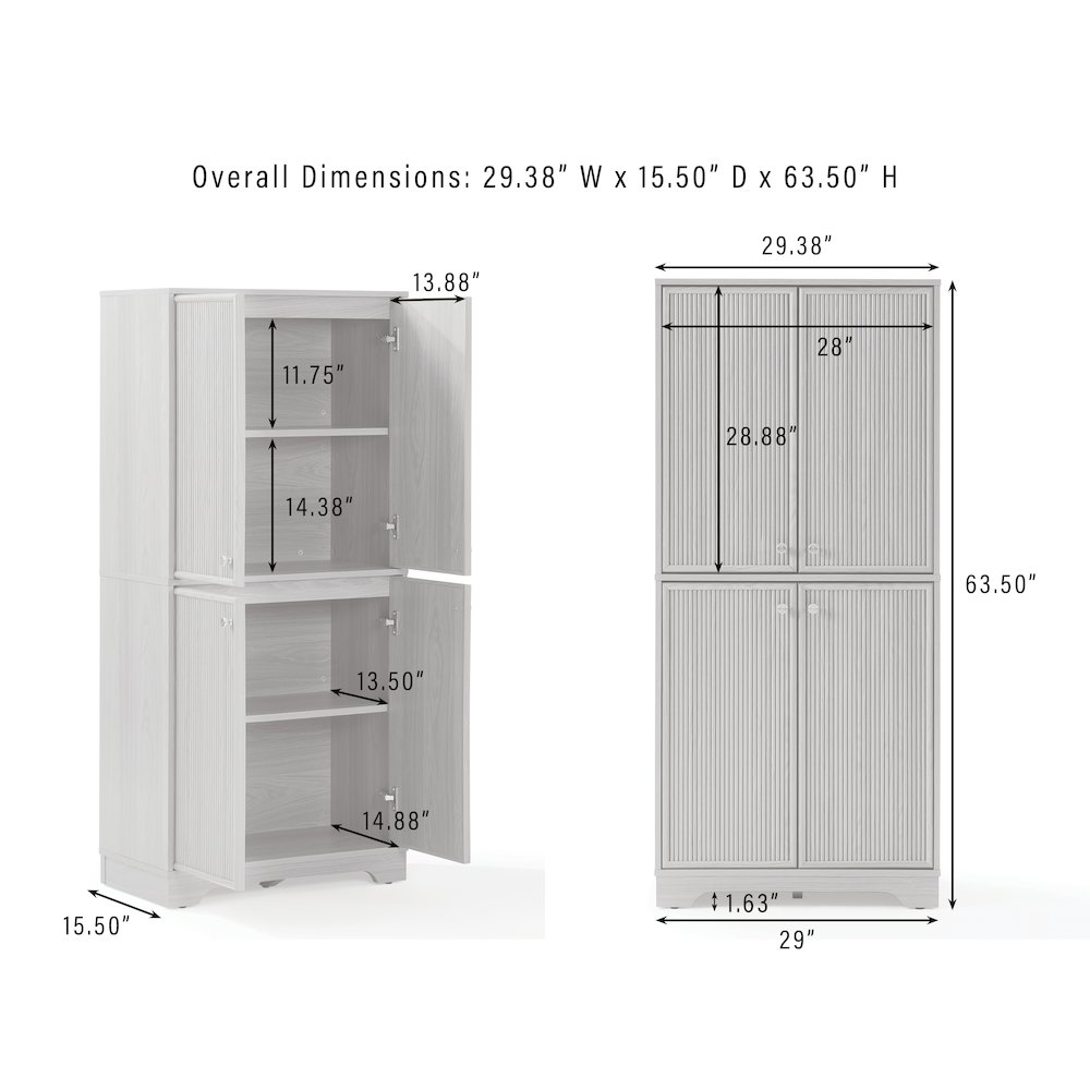 Crosley Furniture CF3146-WA Utility-Storage-Cabinets - View #5