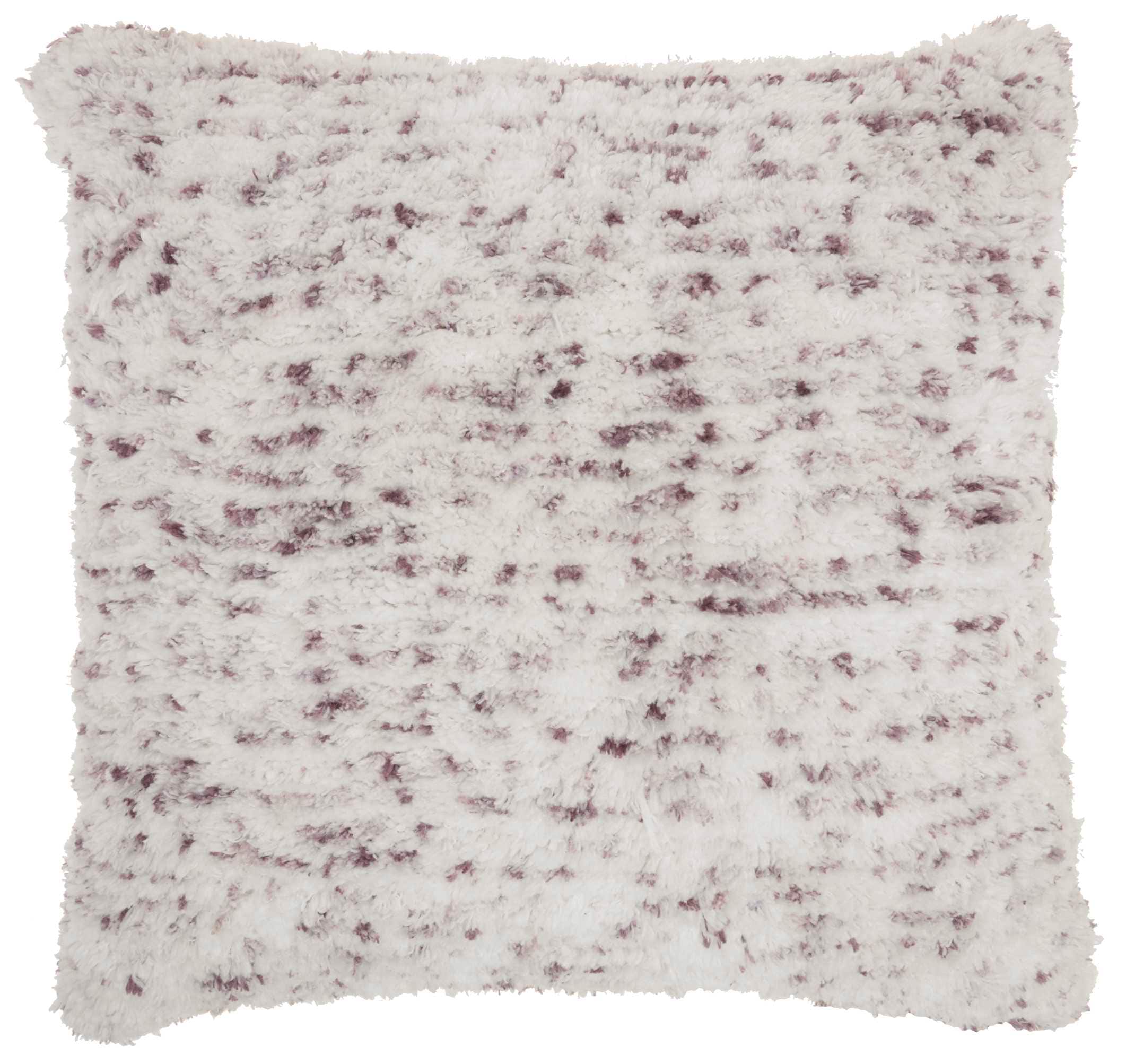 Mina Victory 798019076313 Lifestyles 24-in x 24-in Purple Square Indoor Decorative Pillow
