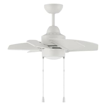 privat korrelat Resultat Craftmade Propel II 24-in White LED Indoor/Outdoor Propeller Ceiling Fan  with Light (6-Blade) in the Ceiling Fans department at Lowes.com