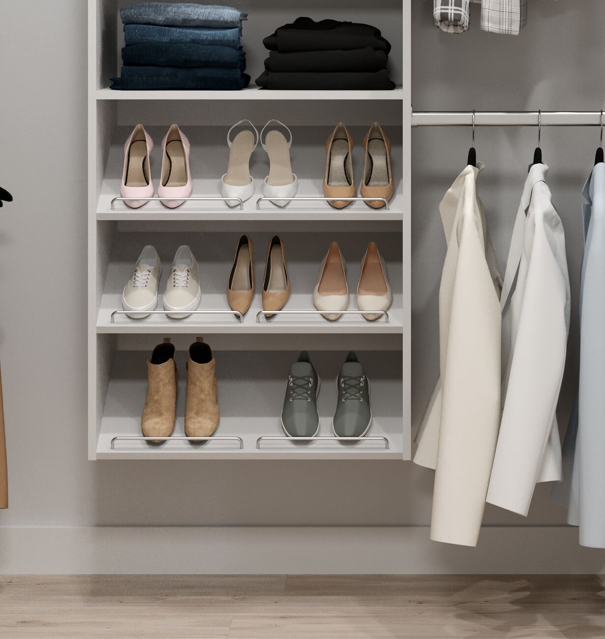 Easy Track PH195-WH Wood-Closet-Kits - View #4