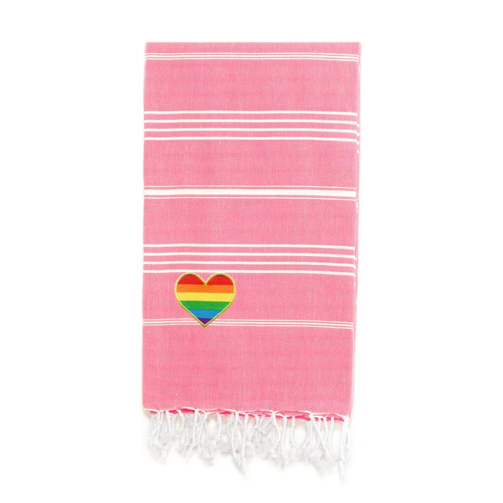White 100% Cotton Summer Paradise Hand Towel (2-Pack
