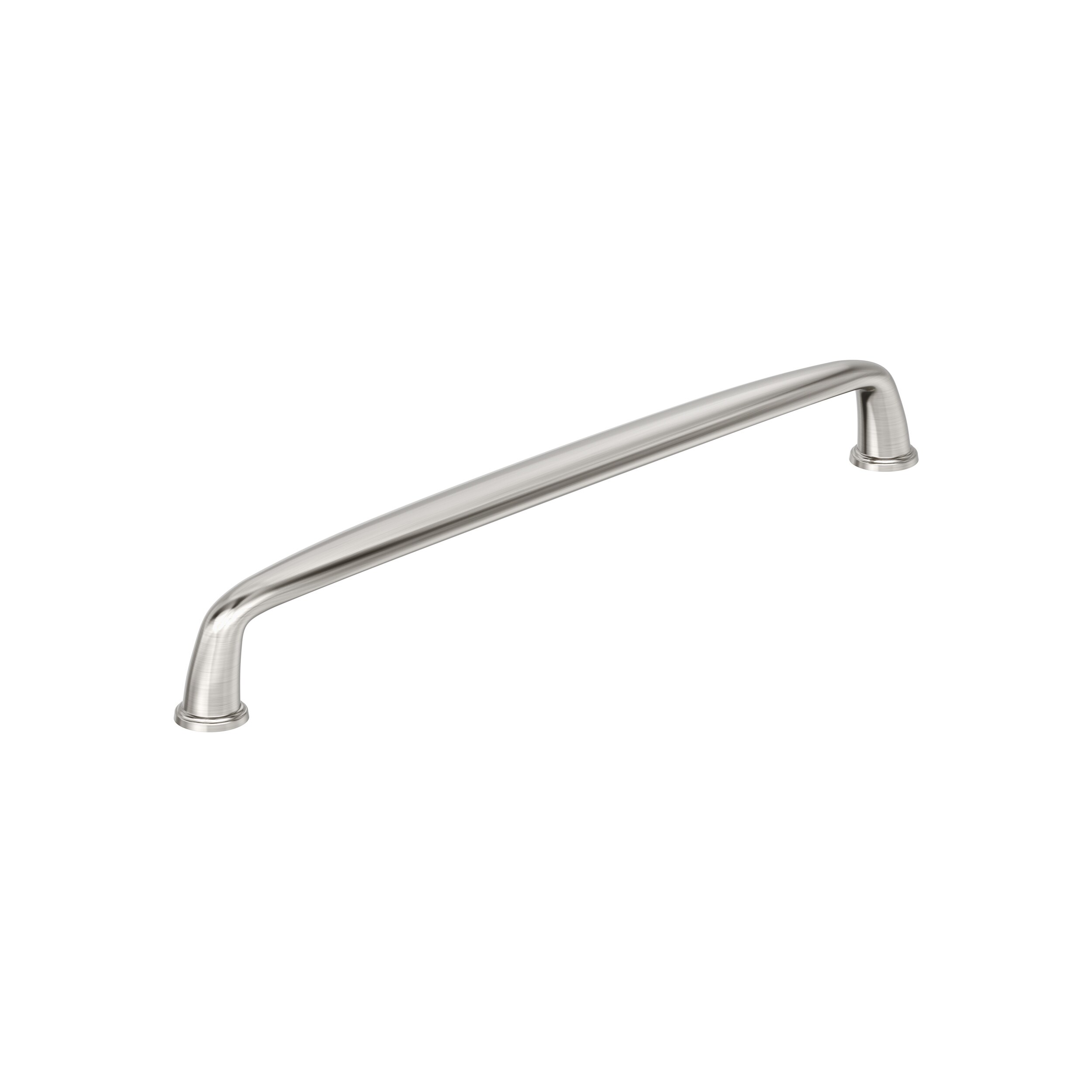 Amerock BP53809G10 Kane 8-13/16-in , 224mm Center to Center Satin Nickel Arch Handle