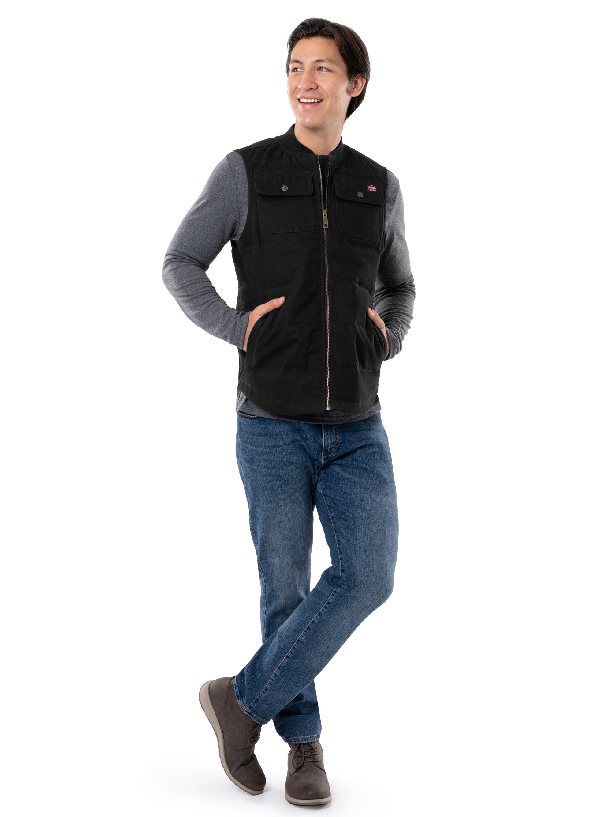 Wrangler 65204-BLK-L CT Jackets-Coats - View #6