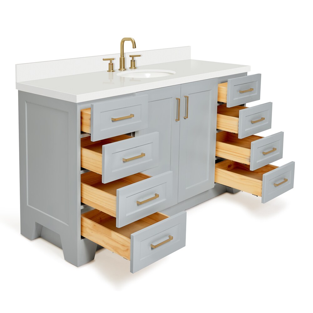 ARIEL Q061SWQOVOGRY Bath-Vanity-Combo - View #5