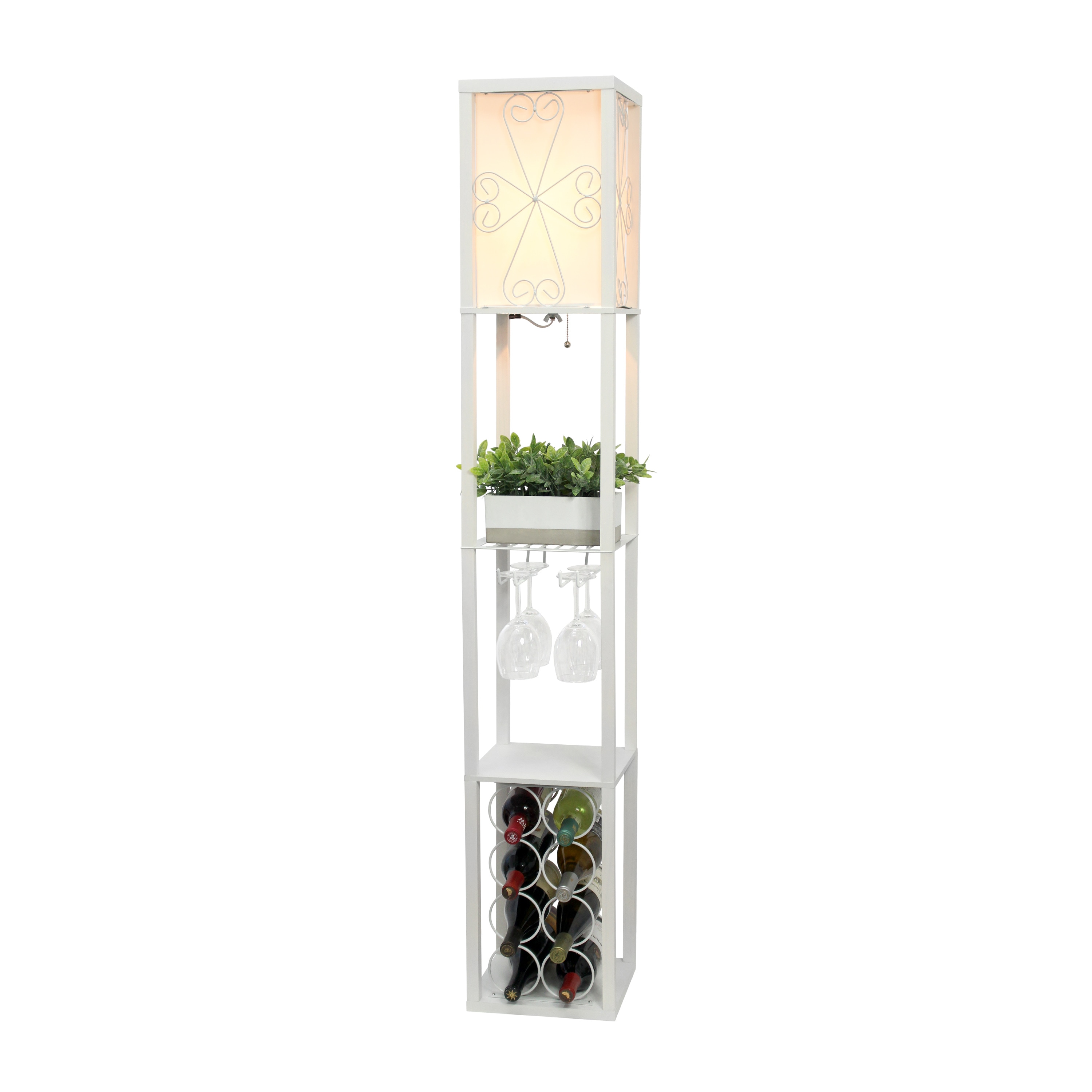 Simple Designs LF1015-WHT floorlamps - View #7