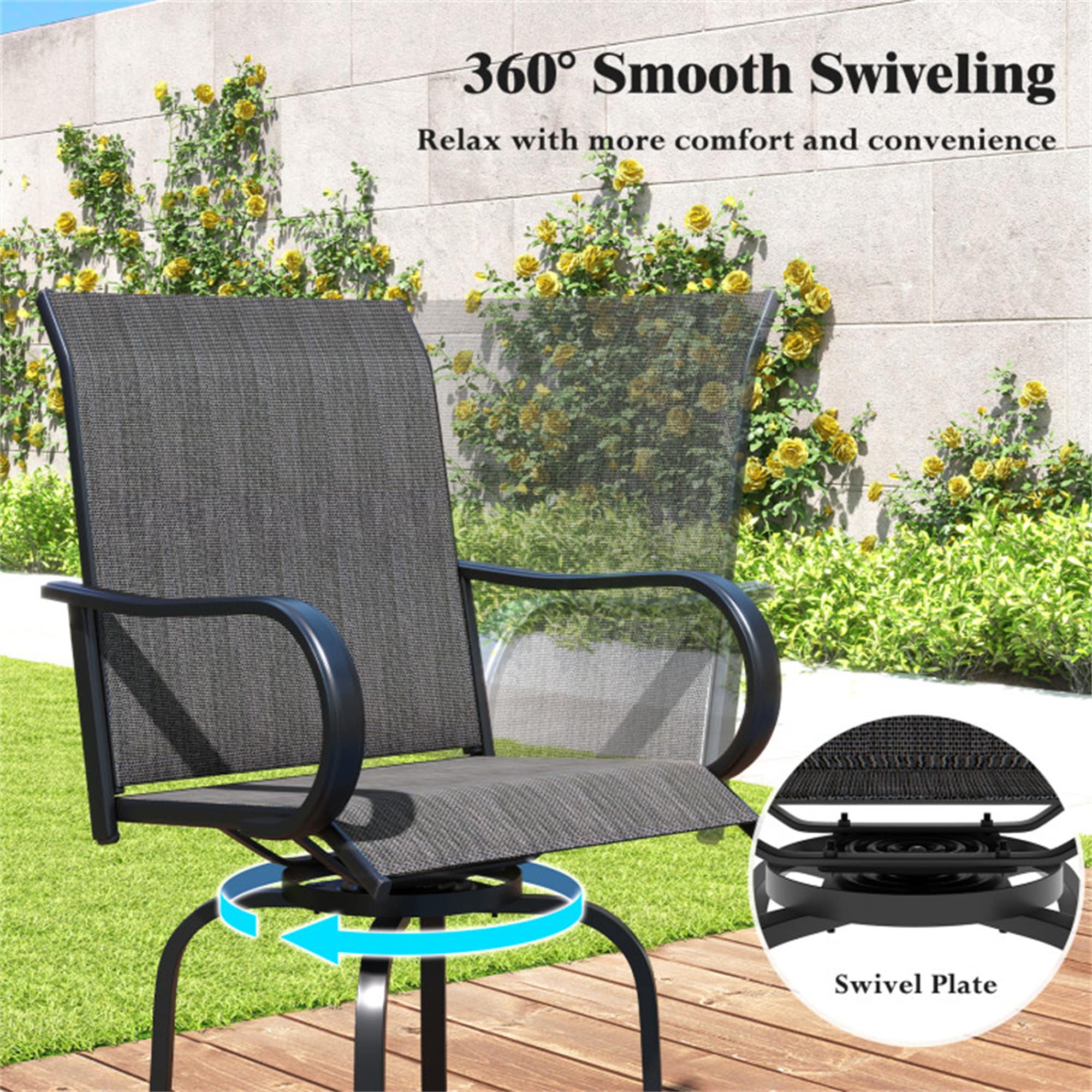 BABOOM BOM-1571WH-CO Patio-Chairs - View #9