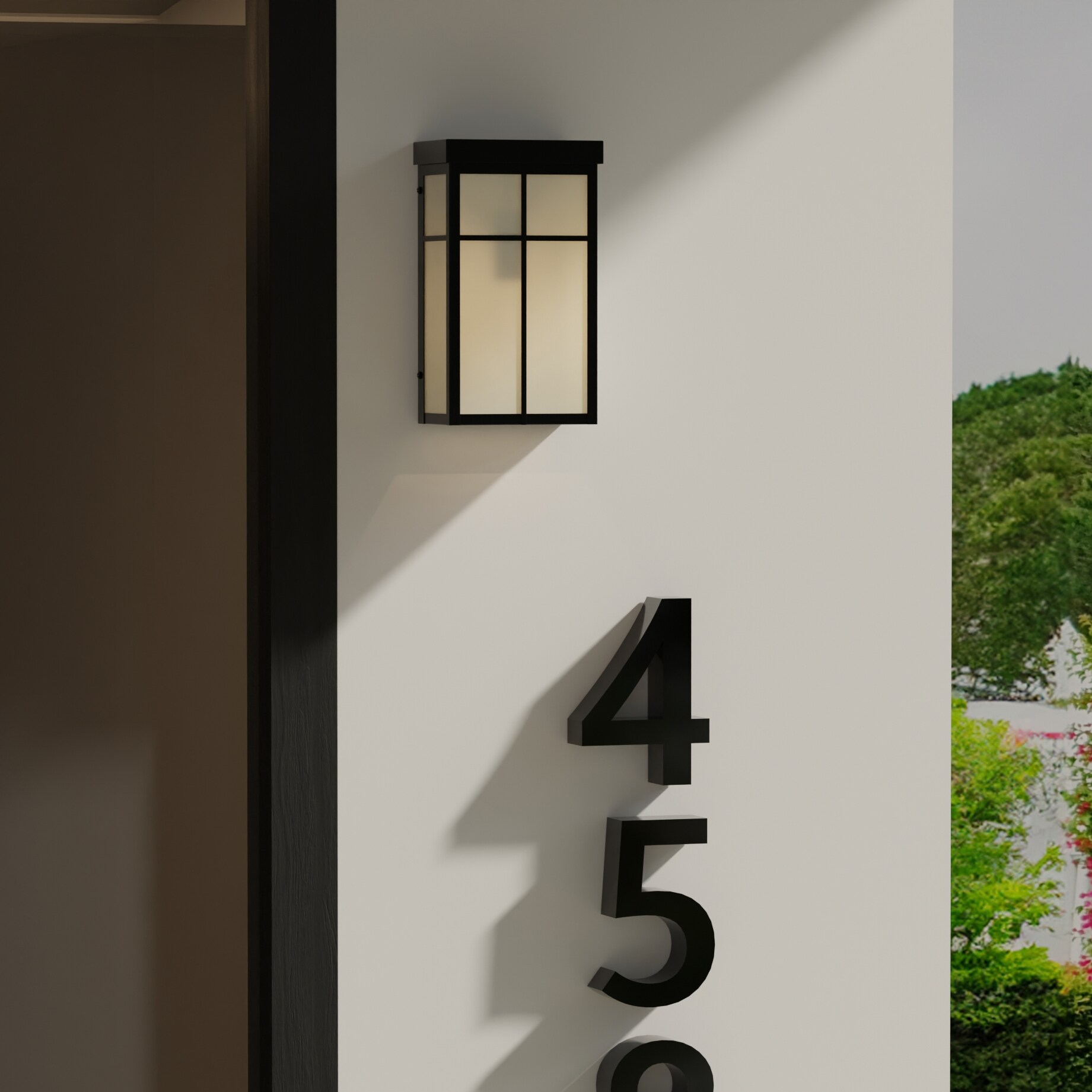 Project Source ODW-1MBK Outdoor-Wall-Lighting - View #5