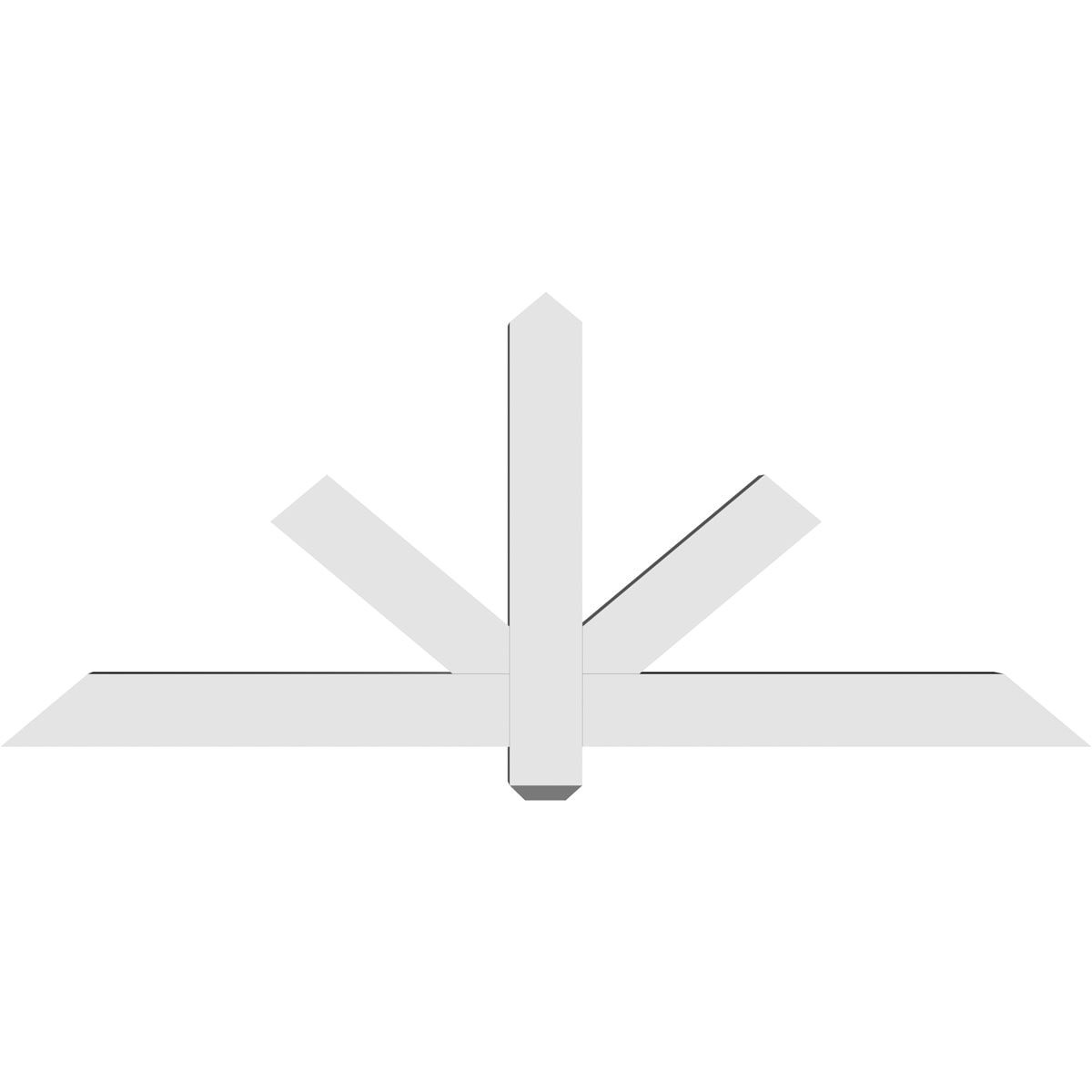 Ekena Millwork GBP060X25X0404KEN00 Exterior-Brackets-Braces - View #4