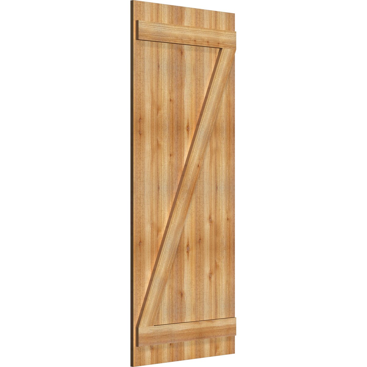 Ekena Millwork RBJ06Z26X064RWR Exterior-Shutters - View #2