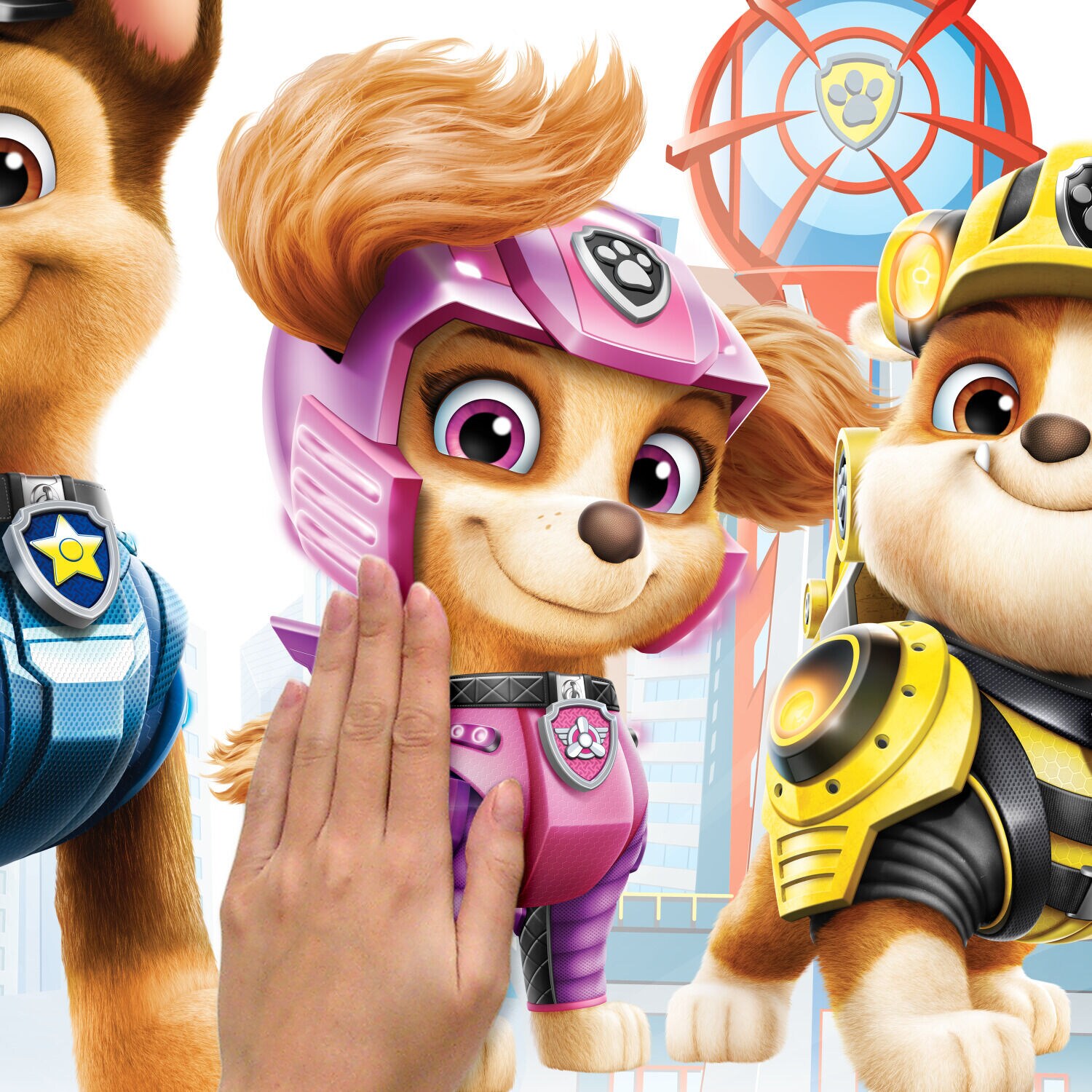 Paw Patrol Personalized Alphabet Peel and Stick Wall Decals