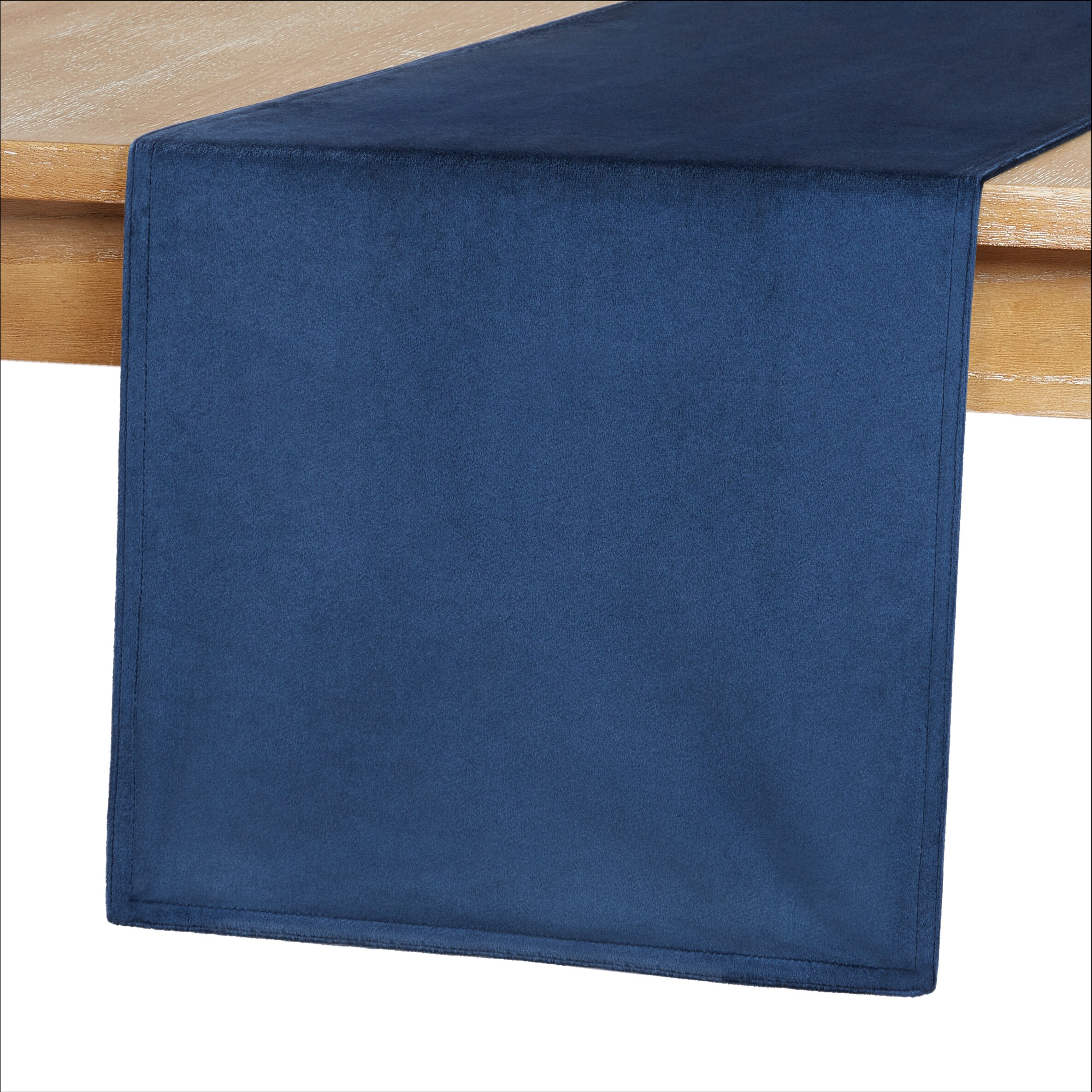 allen + roth R-VLVT-300 Blue Polyester Rectangle Napkin(s)