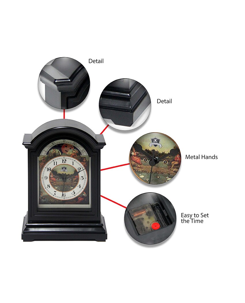 Infinity Instruments 20052BK-4435 Indoor-Outdoor-Clocks - View #3