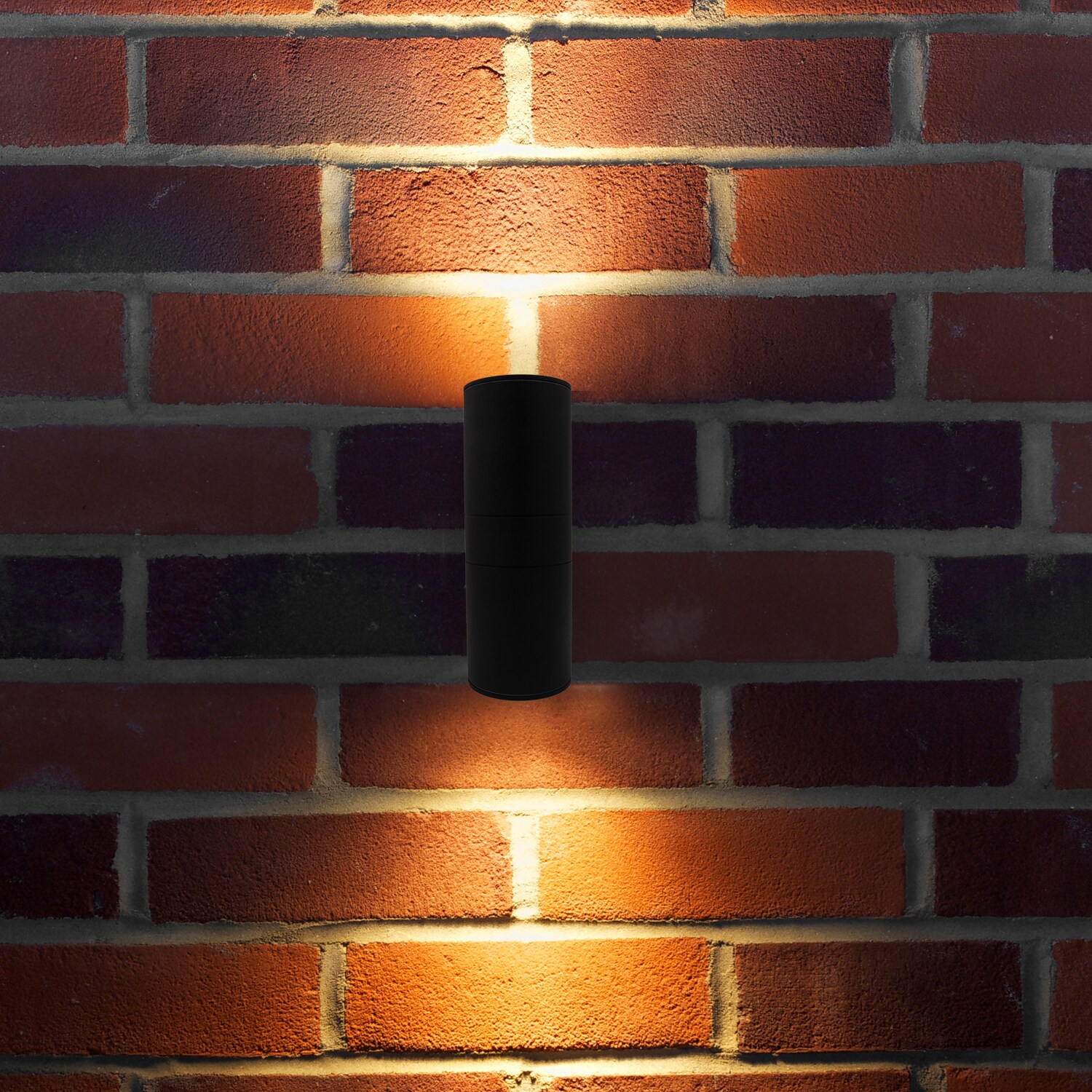 Maxxima 1201 In H Black Integrated Led Outdoor Wall Light In The Outdoor Wall Lights Department