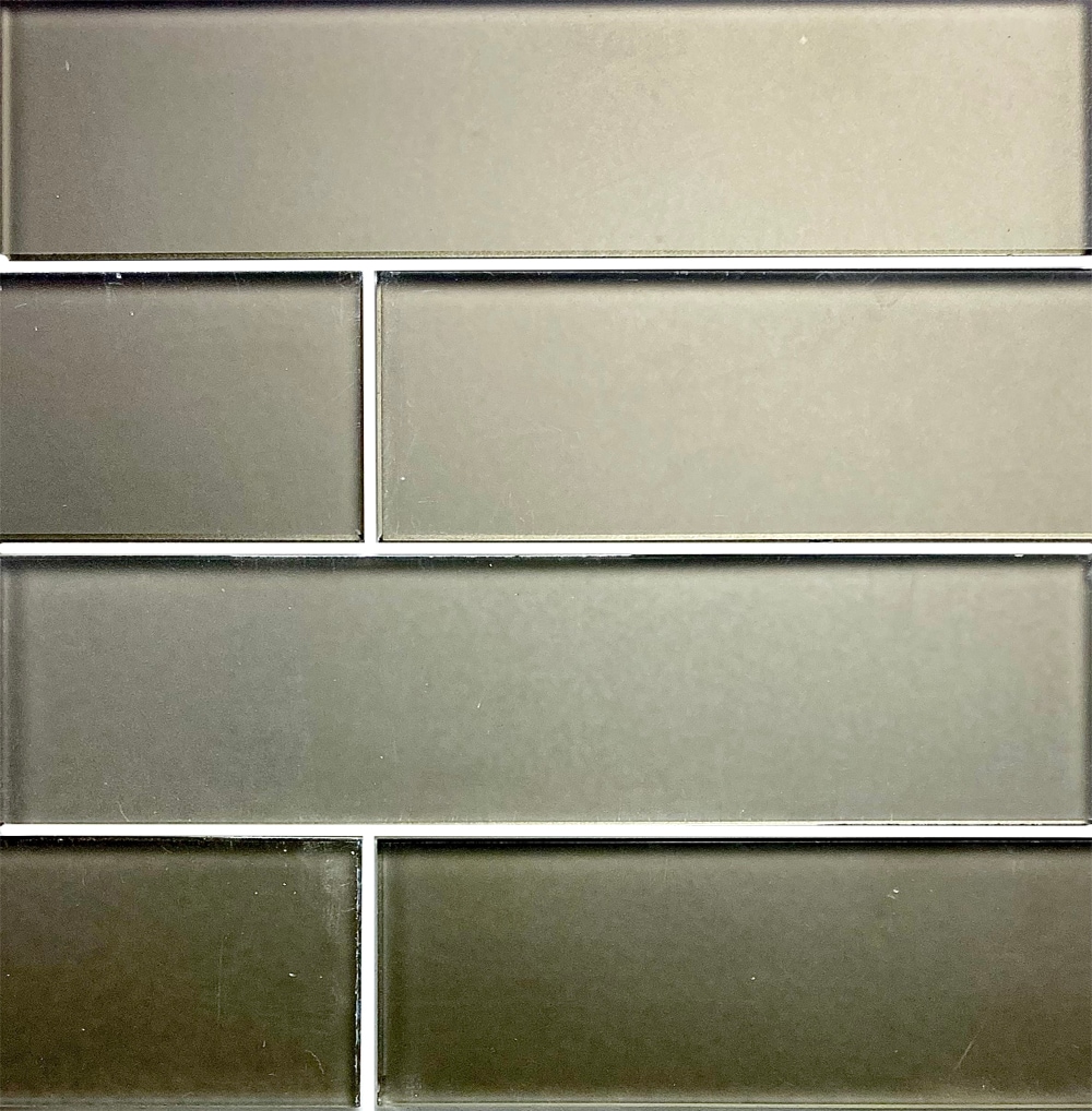 Sage Frost Diamond Glass Mosaic Tile  Glass tile backsplash kitchen,  Unique kitchen backsplash, Backsplash designs