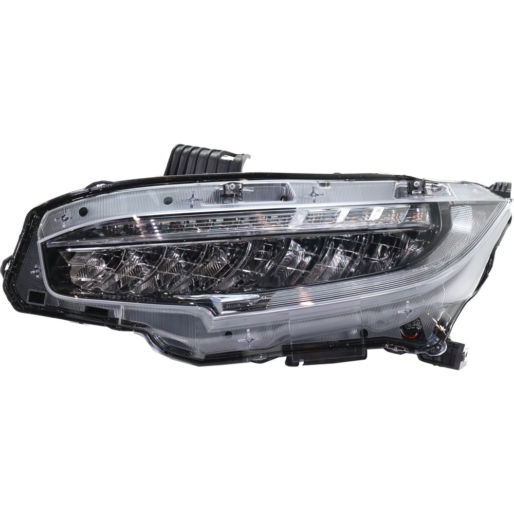 Garage-Pro JCWRH10010022QGP Driver Side LED Headlight For Honda Civic 2016-2021 with Bulb(s) Capa Coupe- Hatchback and Sedan- North America Built Vehicle Replaces# 33150tbaa11