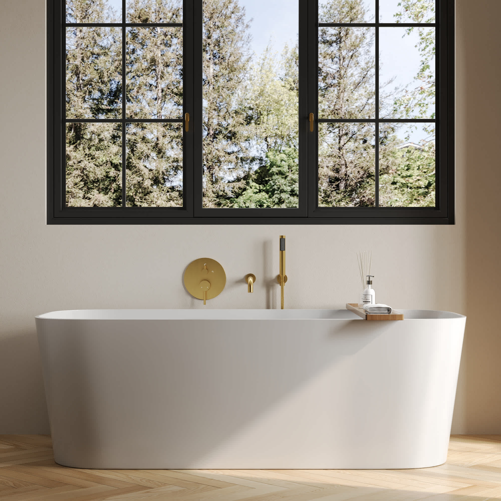 EVERSTEIN SFS-1137-GD Roman-Tub-Faucets - View #4