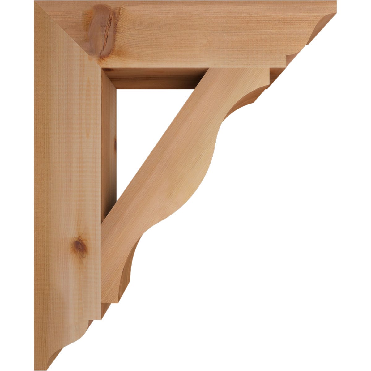 Ekena Millwork BKT04X18X22FST01SWR Exterior-Brackets-Braces - View #3