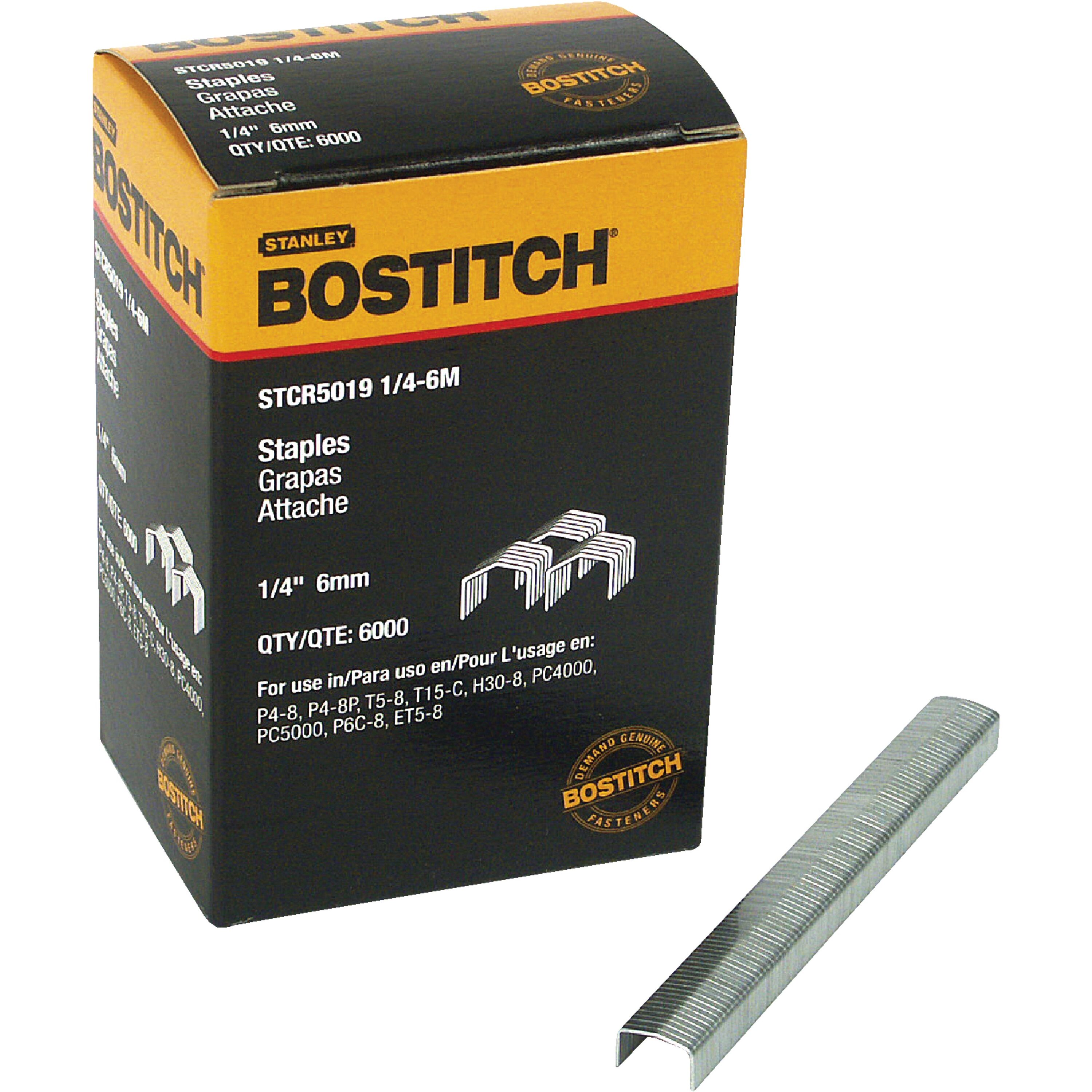 Bostitch STCR50191/4-6M staples - View #3