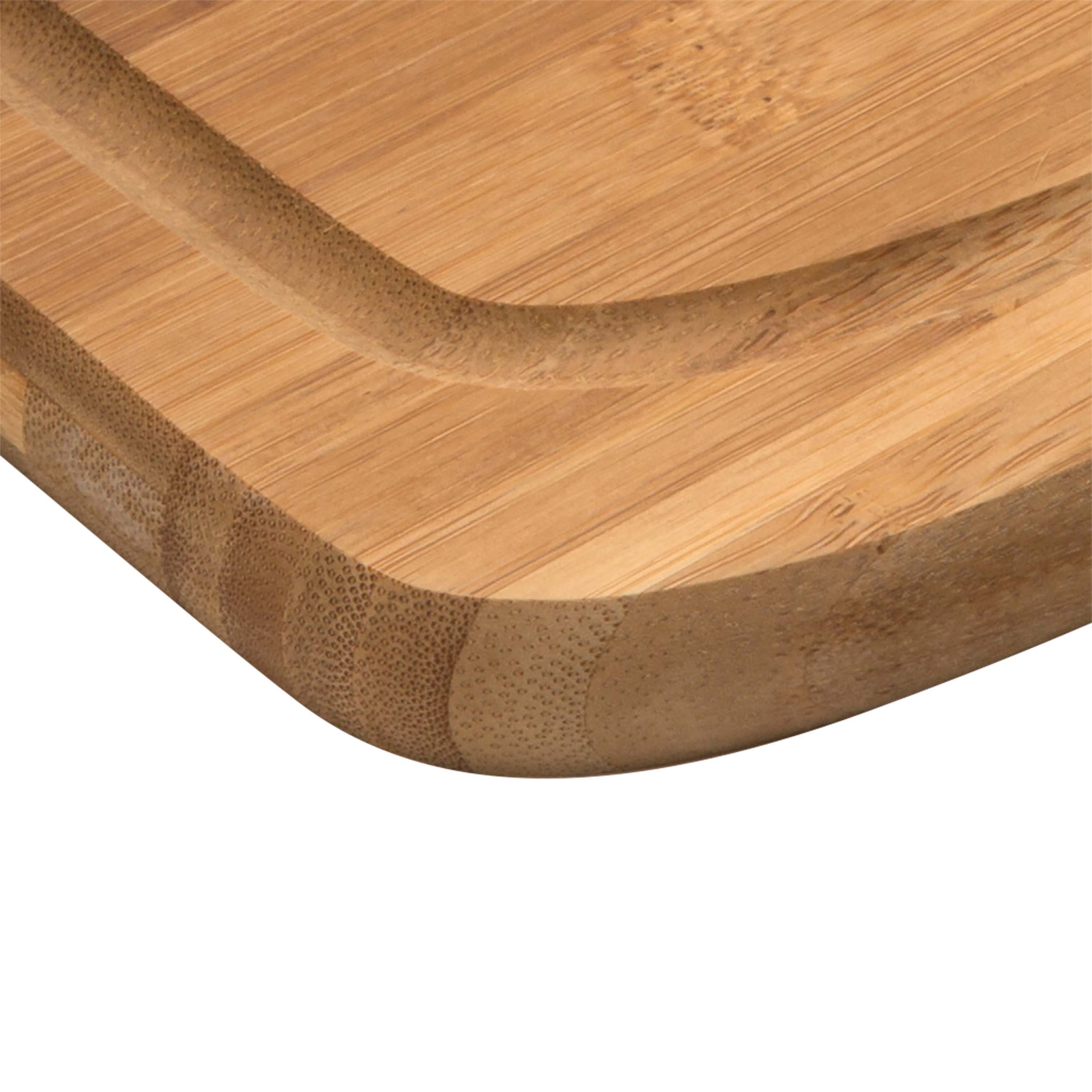 Kitchen Details Bamboo Cutting Board 15.75-in L x 11.81-in W Wood Cutting  Board in the Cutting Boards department at