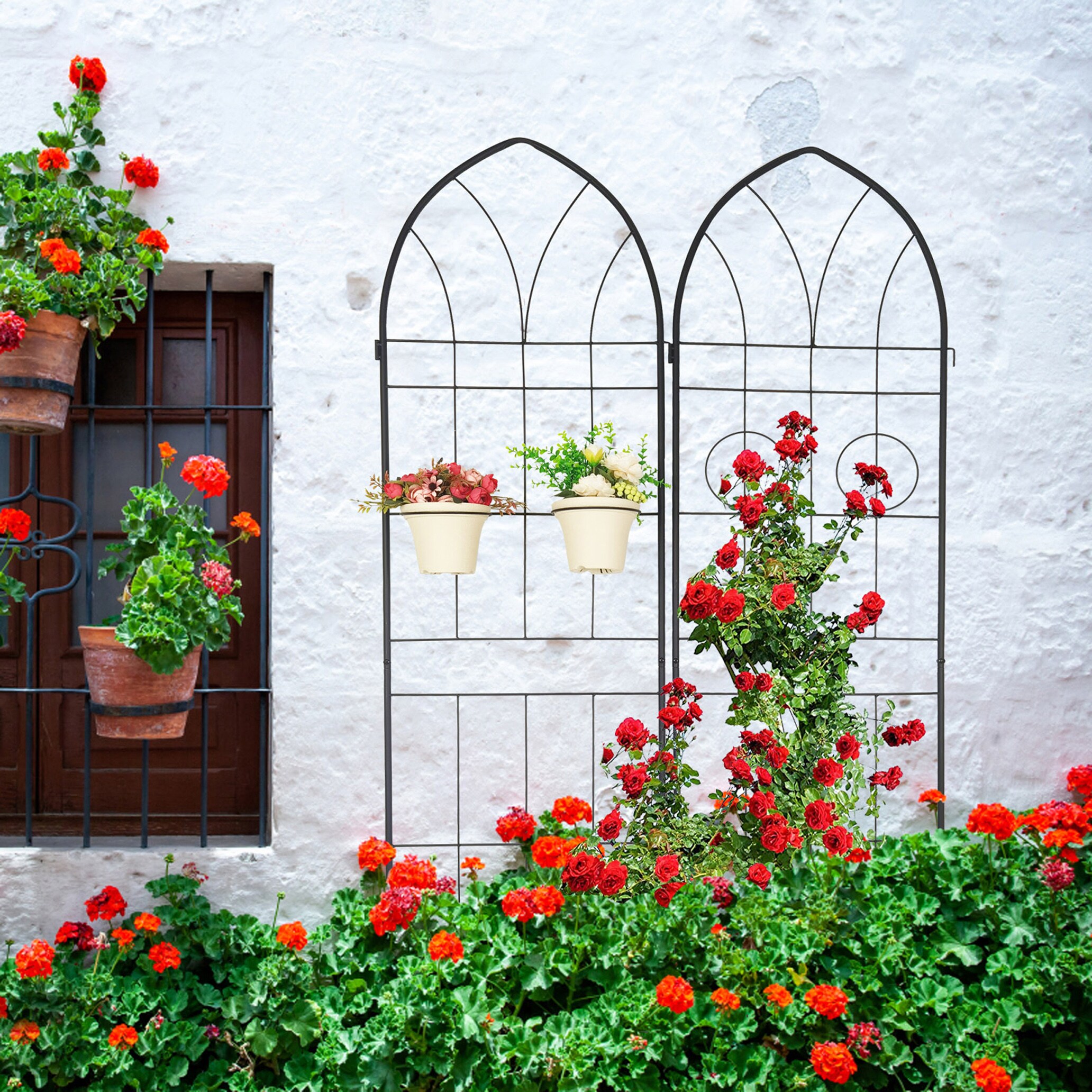 Kahomvis GDLIFE-QPT2-663 Garden-Trellis - View #2