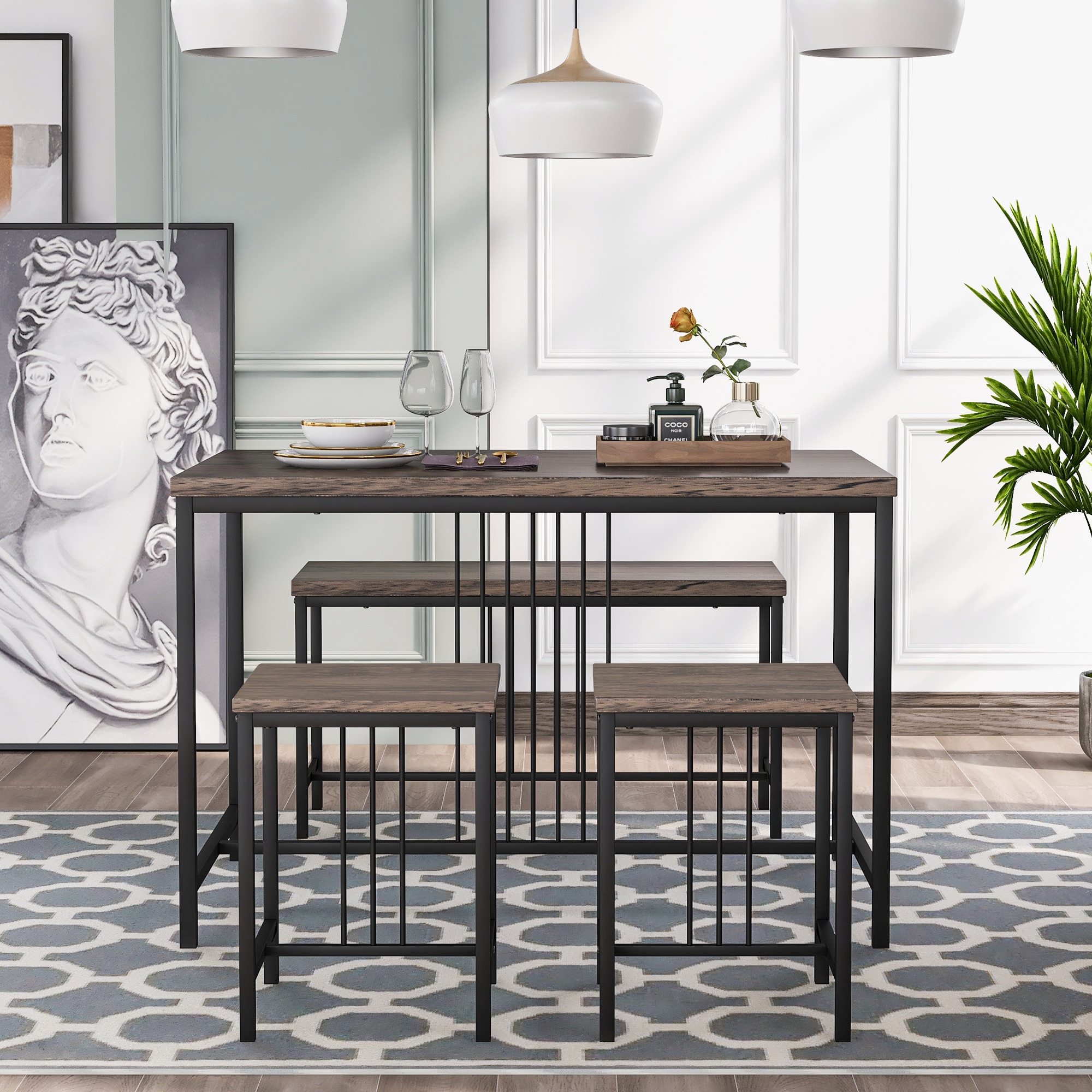 CASAINC TO-728-BR Dining-Sets - View #2