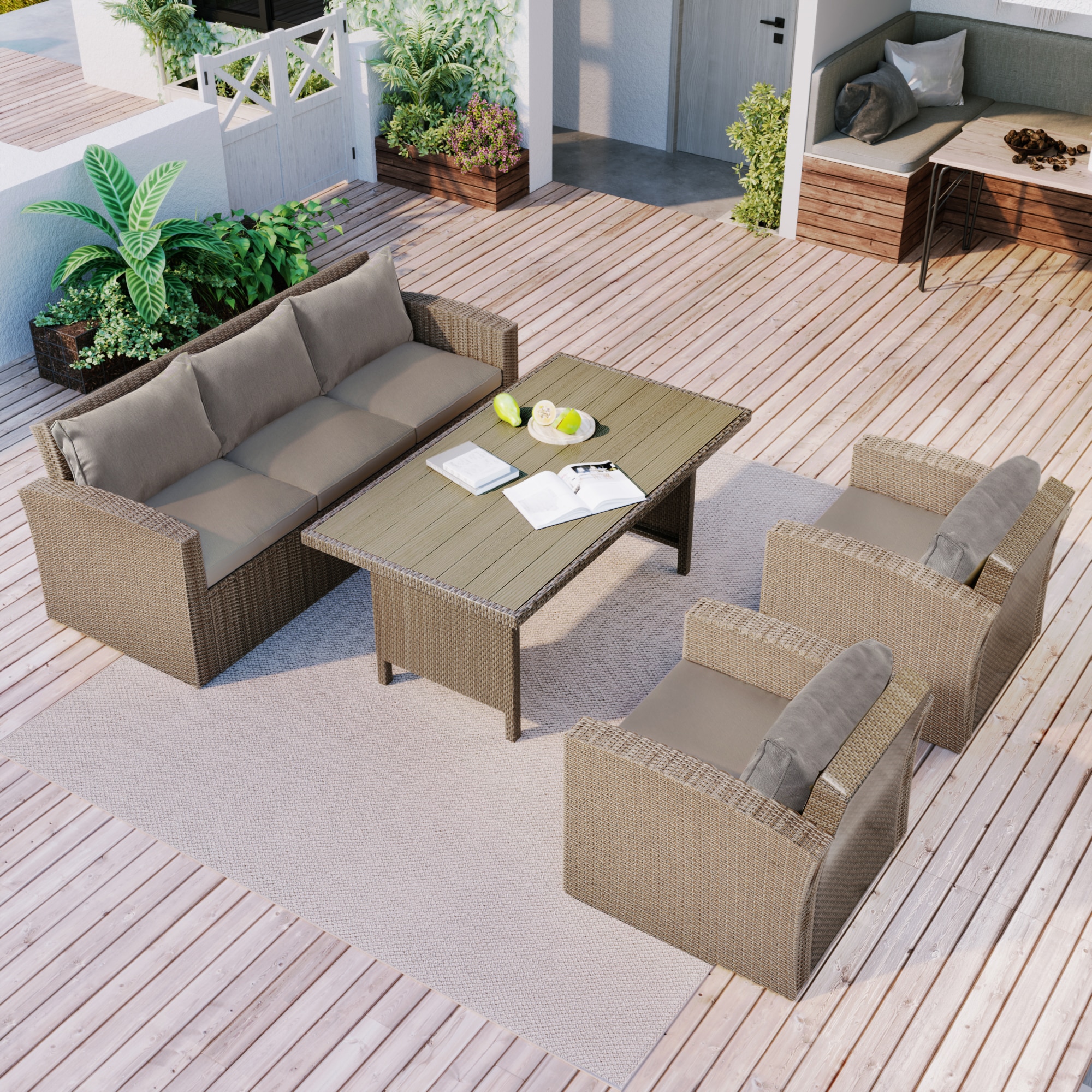 Damerin N7CS15 Patio-Conversation-Sets - View #6