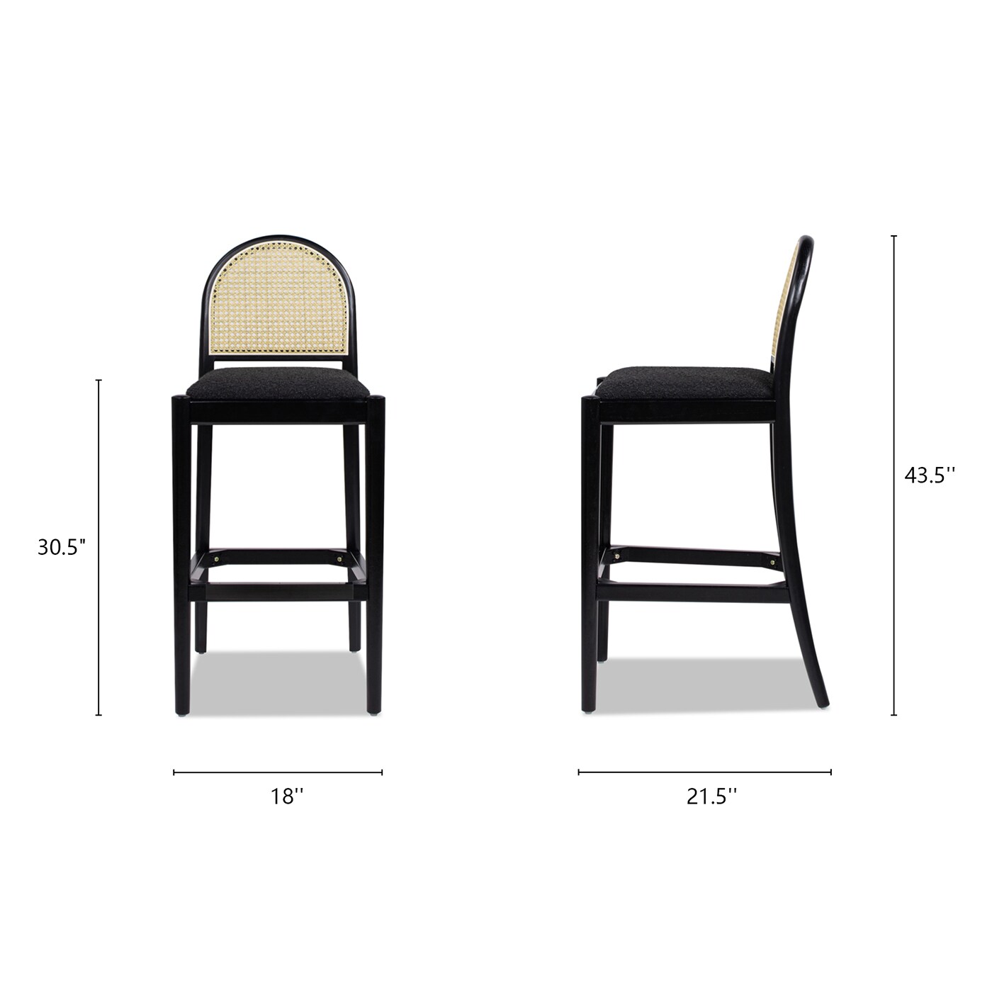 Jennifer Taylor Home L2P-MBB-81230 stools - View #6