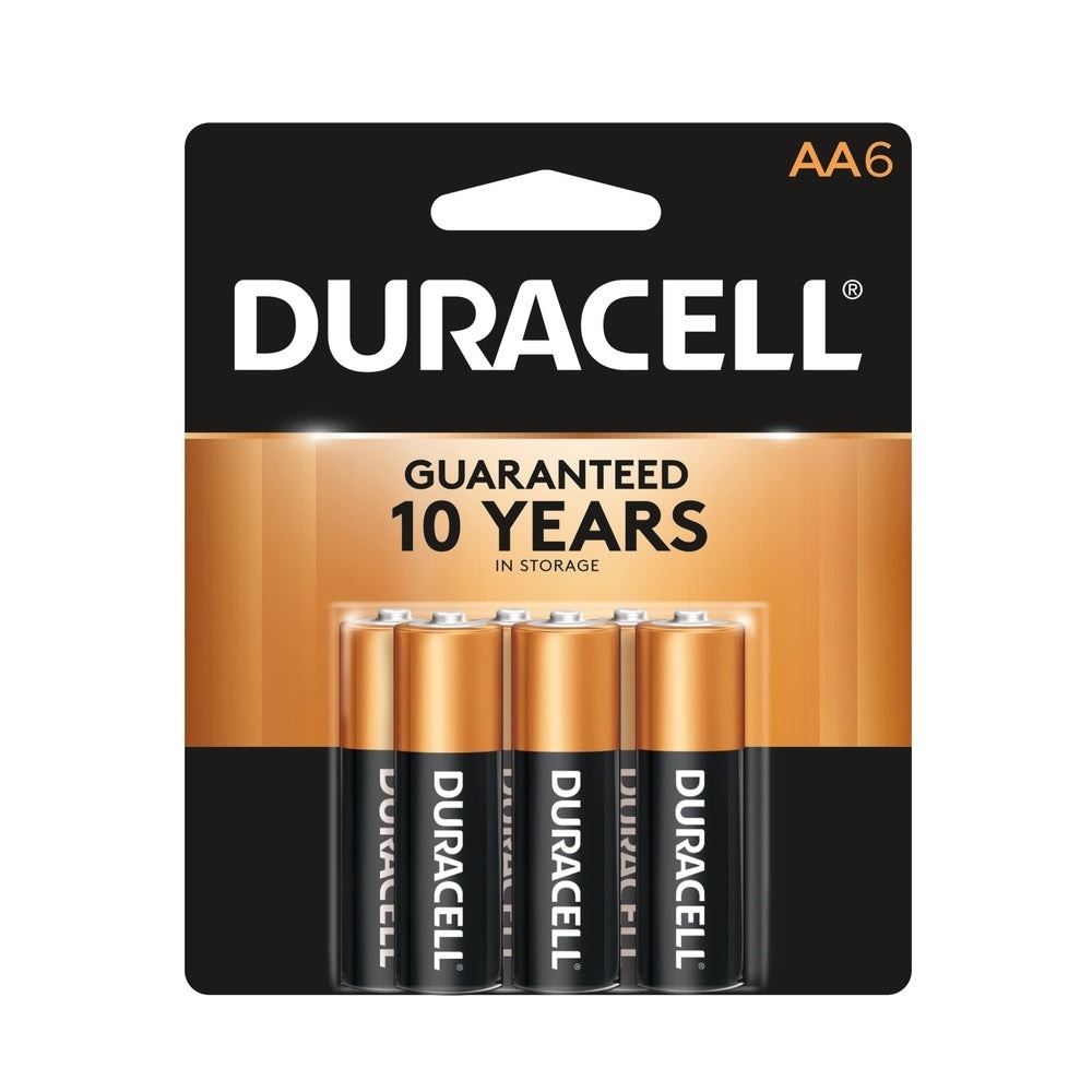Duracell BATTERY ALKALINE AA #MN1500B6
