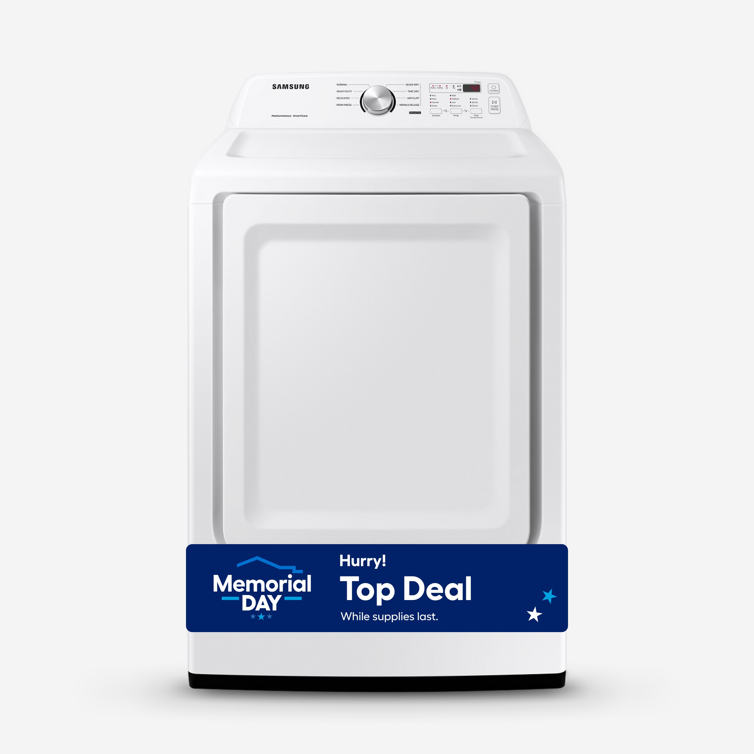 Samsung DVG45T3200W 7.2-cu ft Vented Gas Dryer ( White )