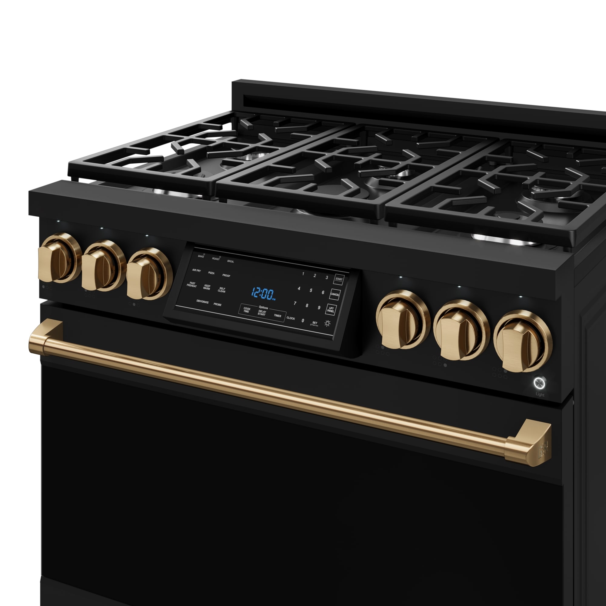Thor Kitchen RSG36BLP-BRZ Freestanding-Gas-Ranges - View #6