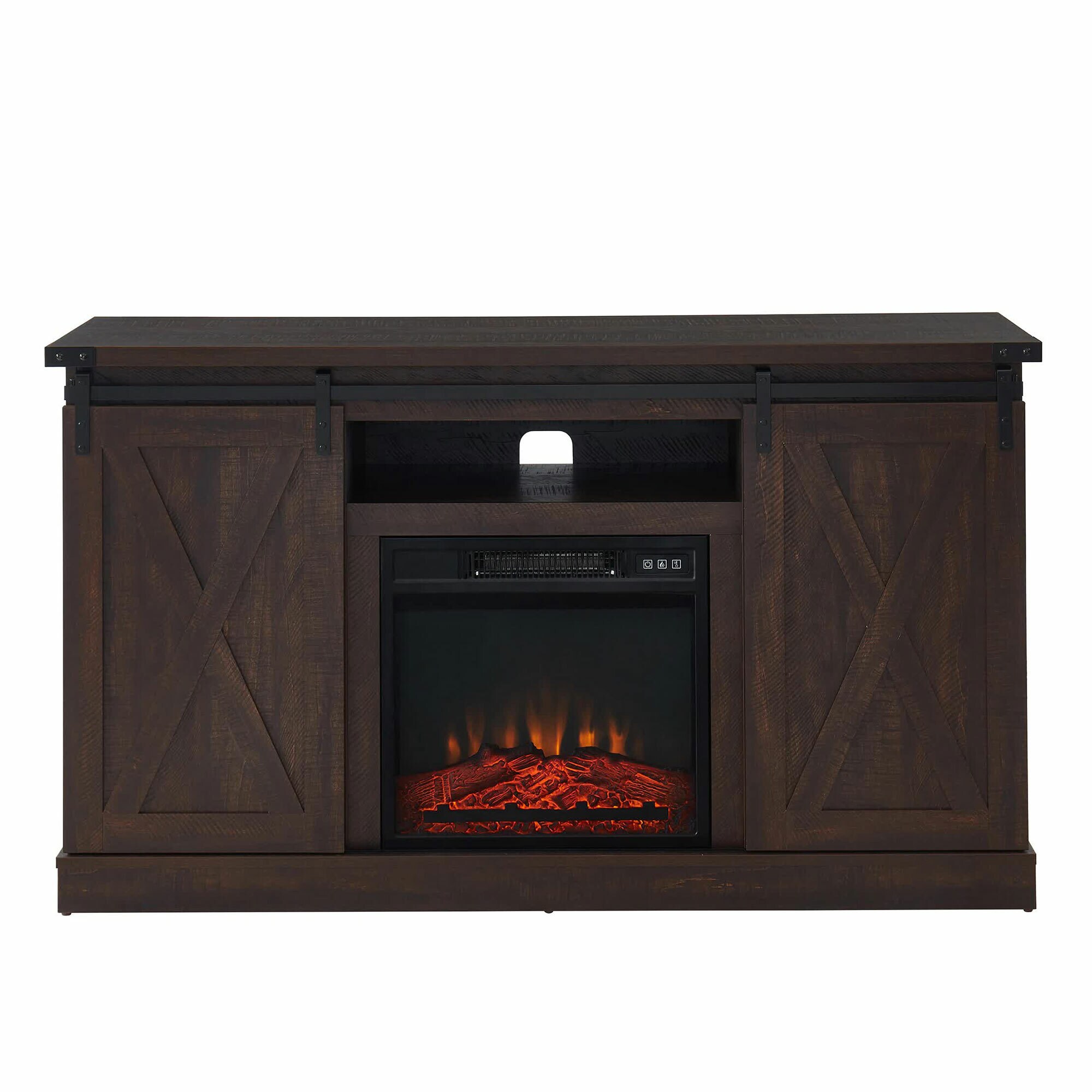 EDYO LIVING 287456 Radiant Utility Indoor Electric Space Heater with Remote Included