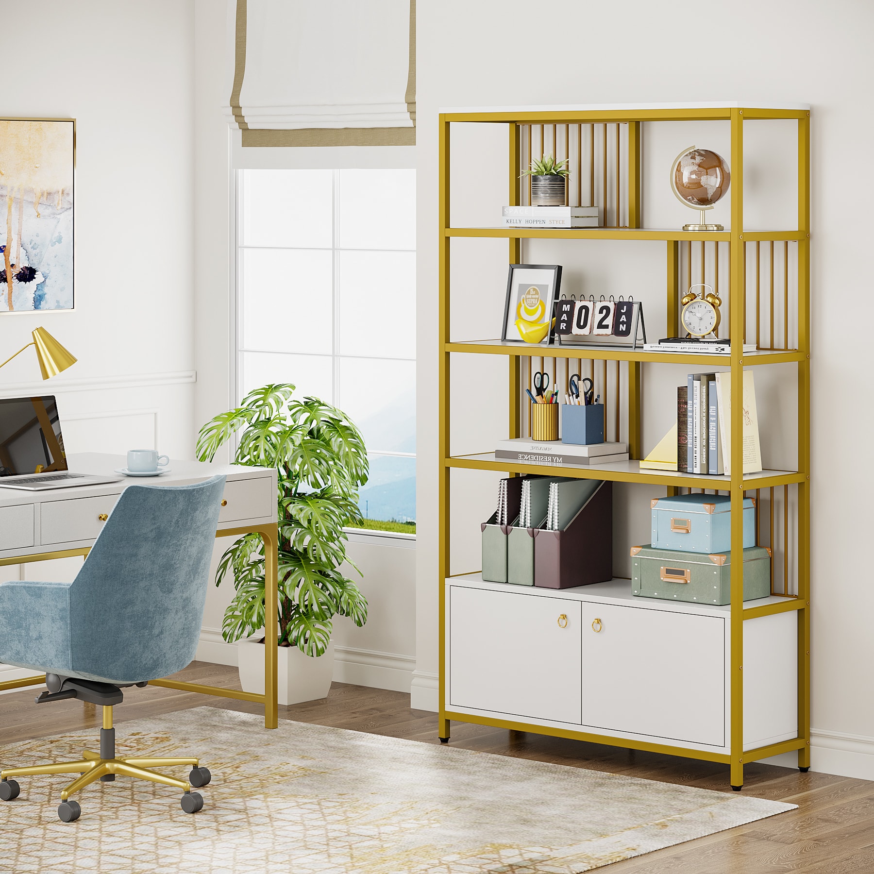 Tribesigns HOGA-F1703 bookcases - View #3