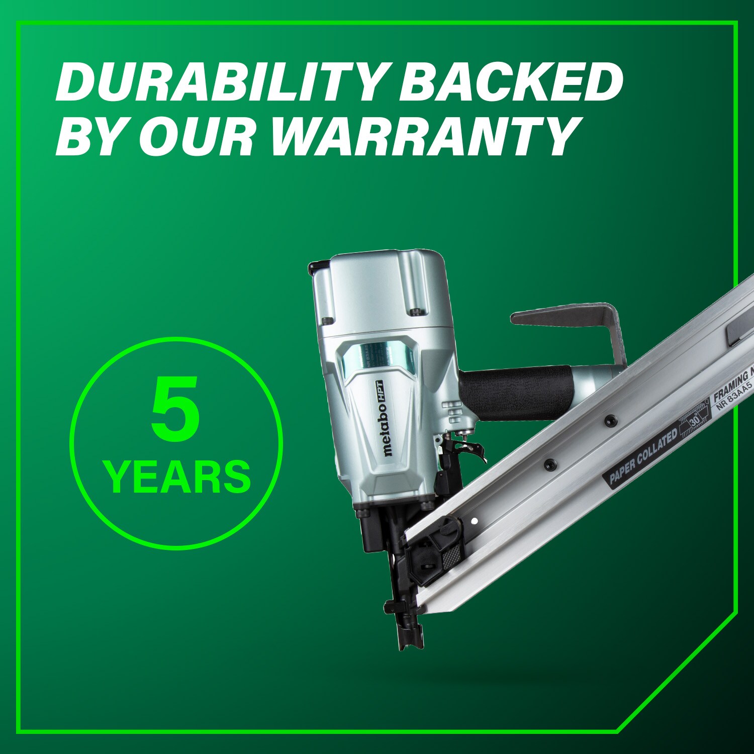 Metabo HPT NR83AA5M Cordless-Nailer - View #11
