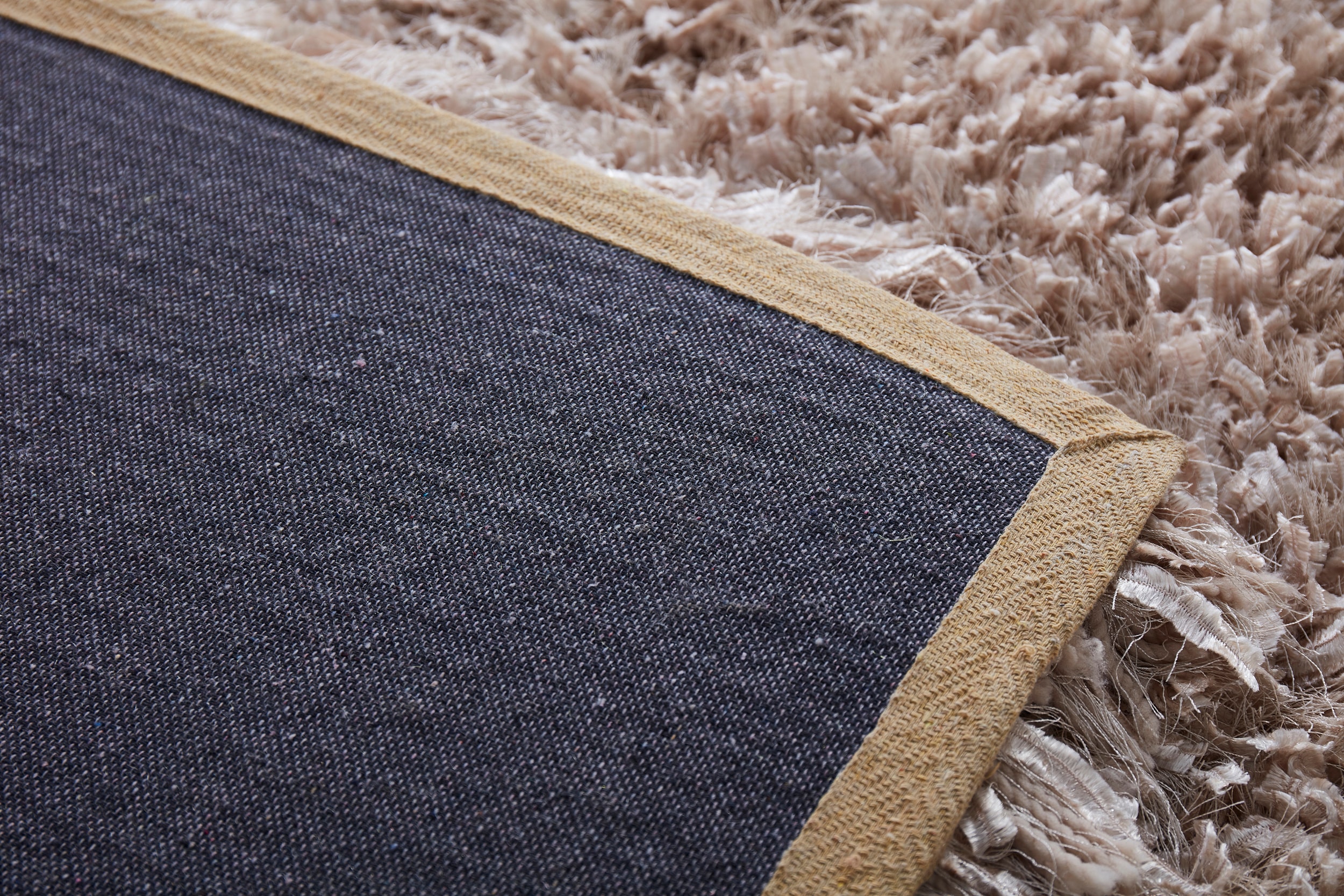 Amazing Rugs CC2025-811 Coral 8 x 11 (ft) Tufted Polyester Beige Rectangular Indoor Solid Area rug