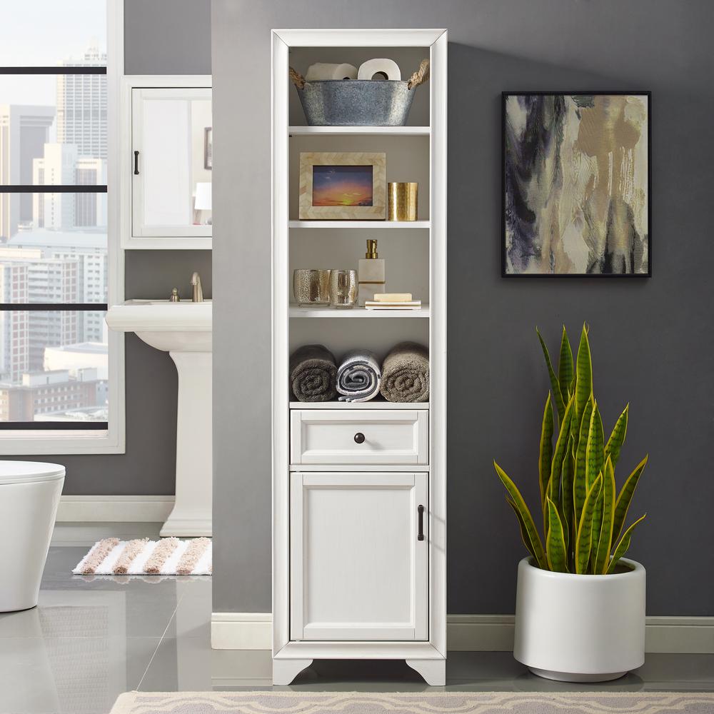 Crosley Furniture CF7011-WH Linen-Cabinets - View #9