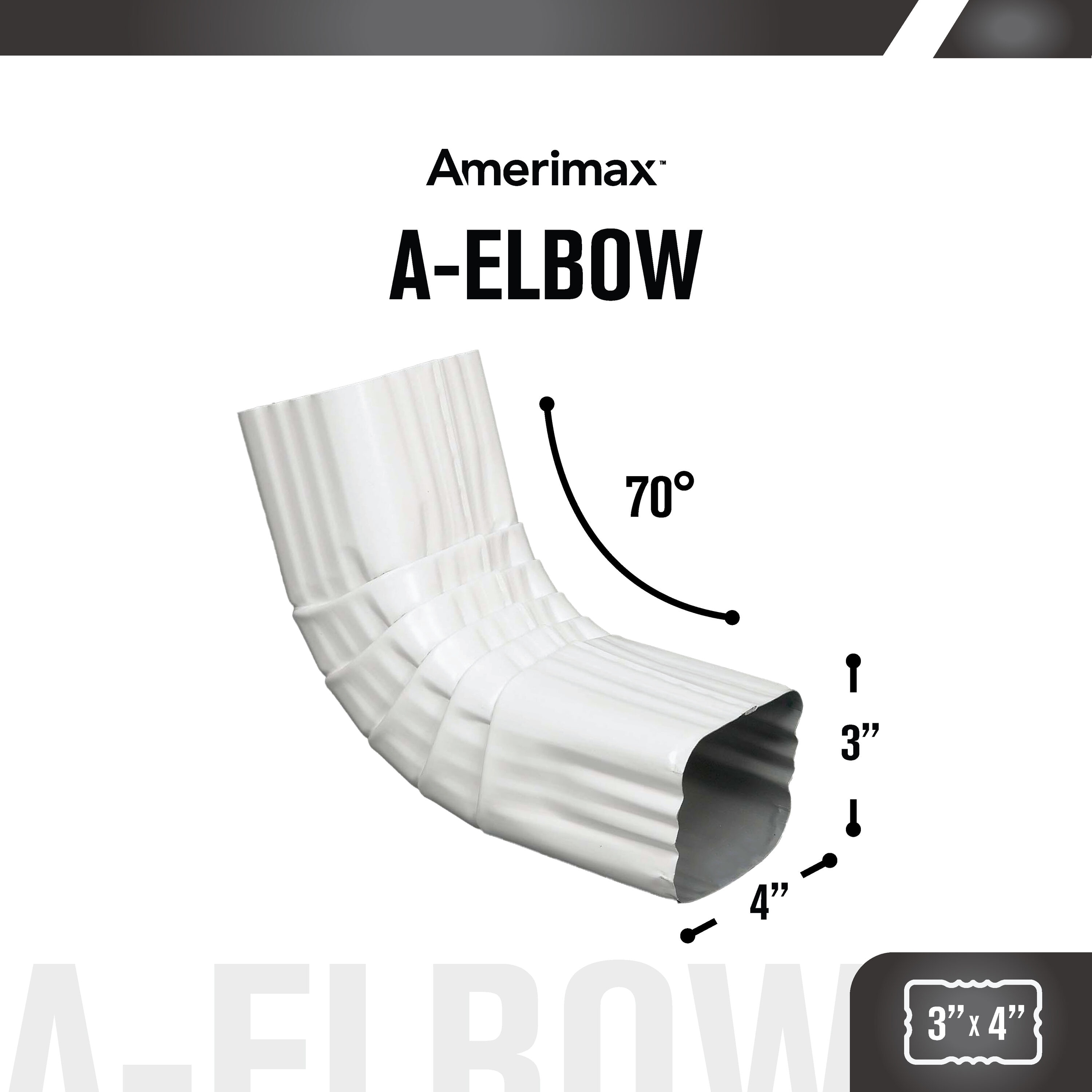 Amerimax 45064020 Downspout-Components - View #3
