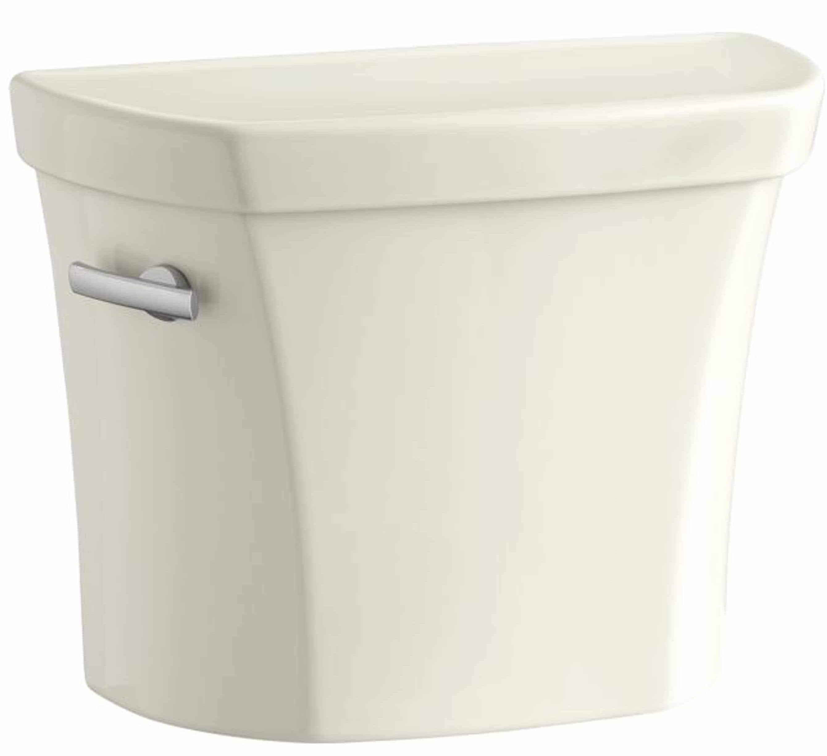 KOHLER 4468-96 Wellworth Biscuit 1.6 -GPF Single -Flush High Efficiency Toilet Tank