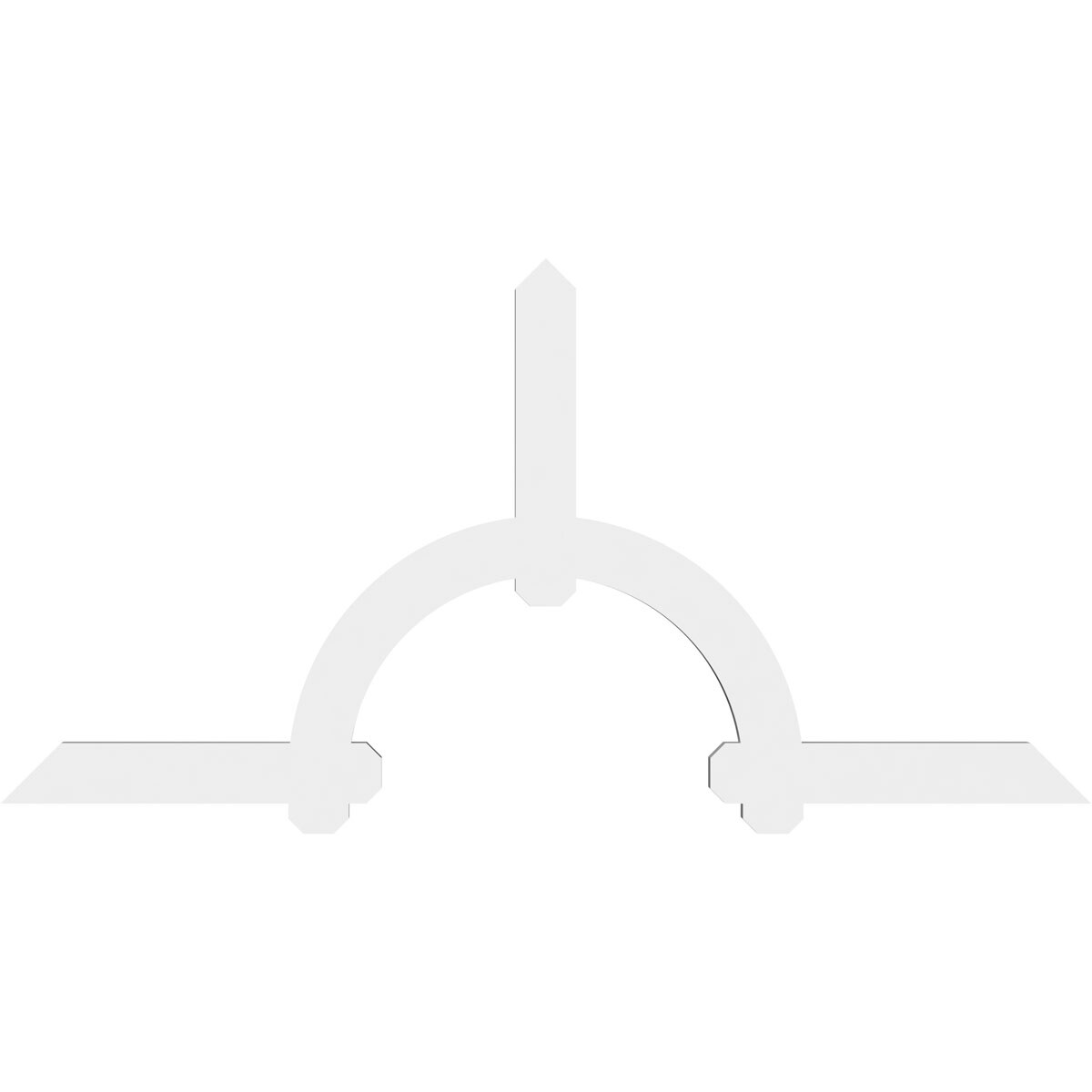 Ekena Millwork GBP072X36X0204ERI00 Exterior-Brackets-Braces - View #2