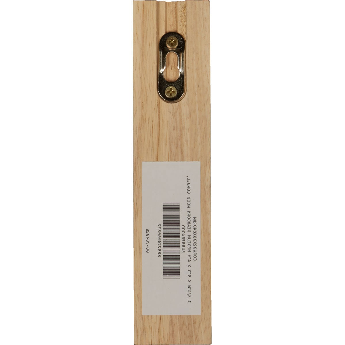 Medium Rubberwood Dearborn Corbel 1.75"W x 4"D x 8"H