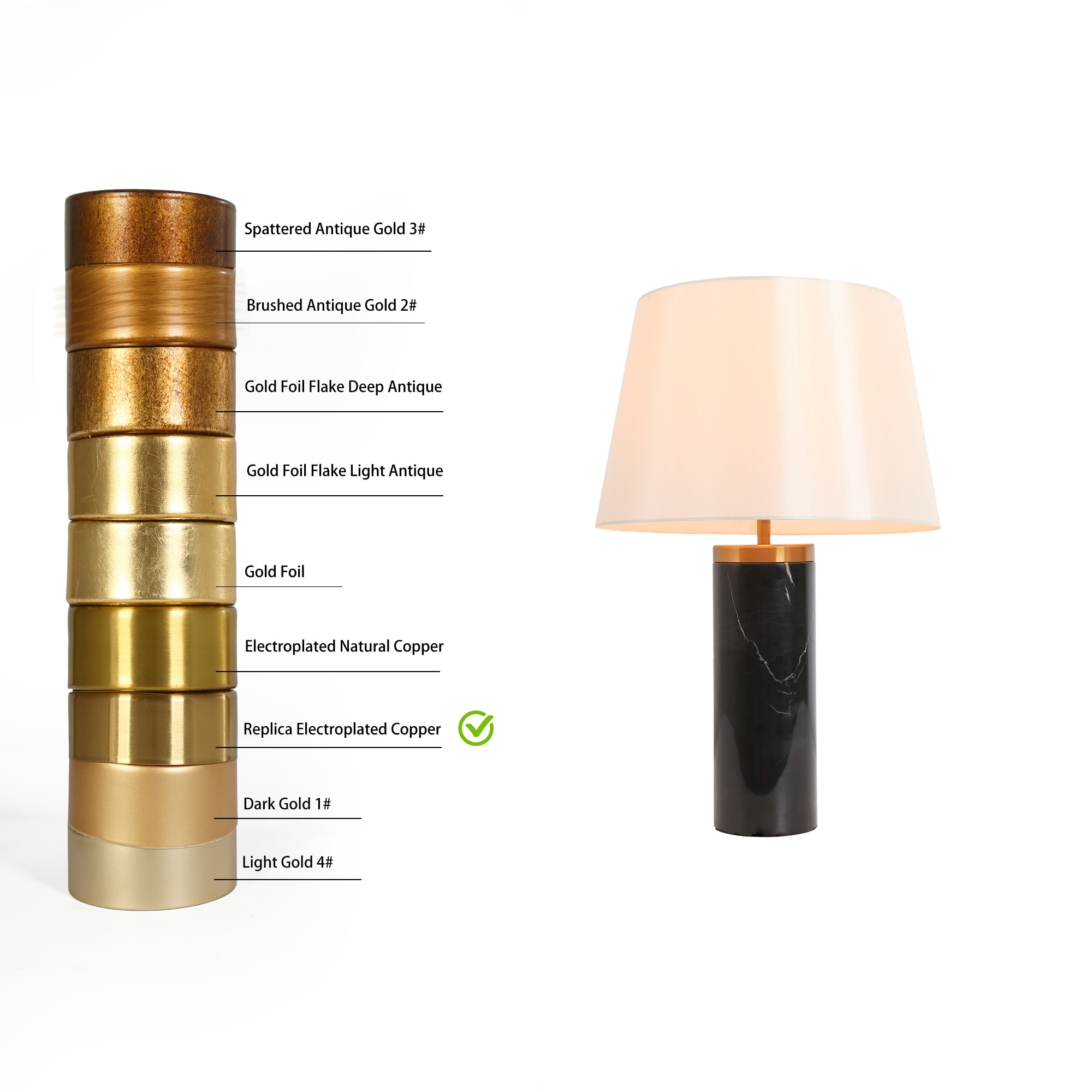 LNC MMEEQ3LWS15023G8 Table-Lamps - View #6