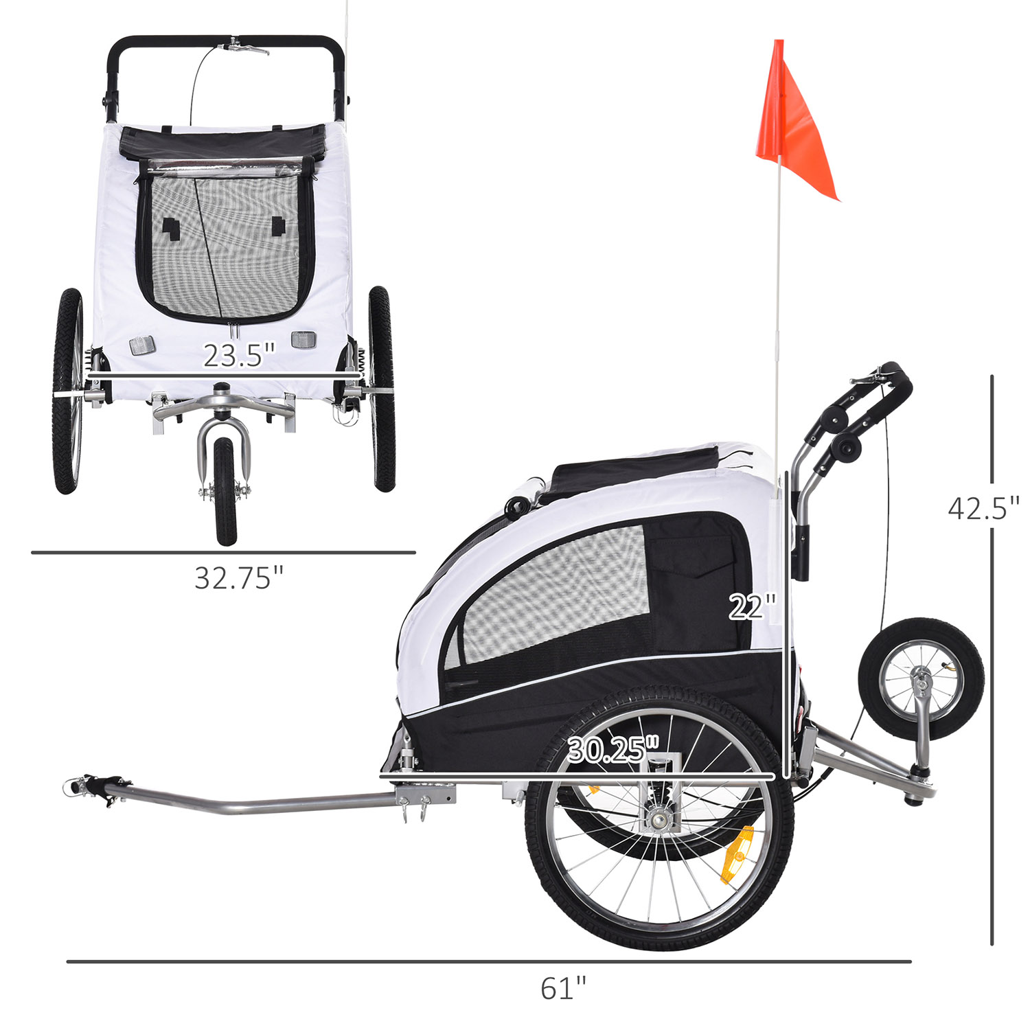 Mondawe MD-AB73805 Pet-Strollers - View #8