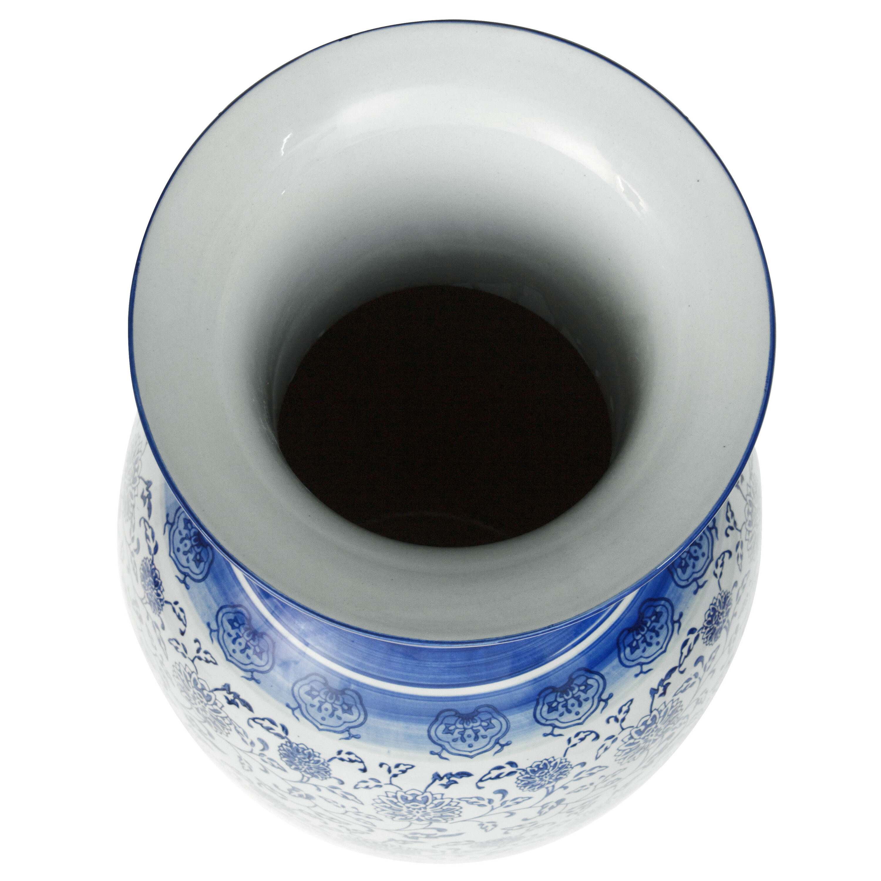 Oriental Furniture BW-36VASE-BWFL Decorative-Accessories - View #5