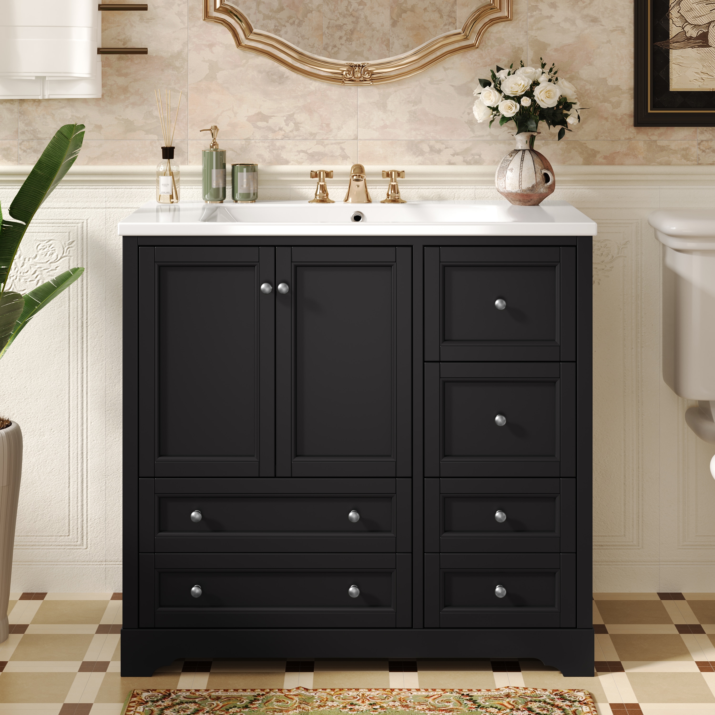 Tatayosi JJ-0S136005B Bath-Vanity-Combo - View #3