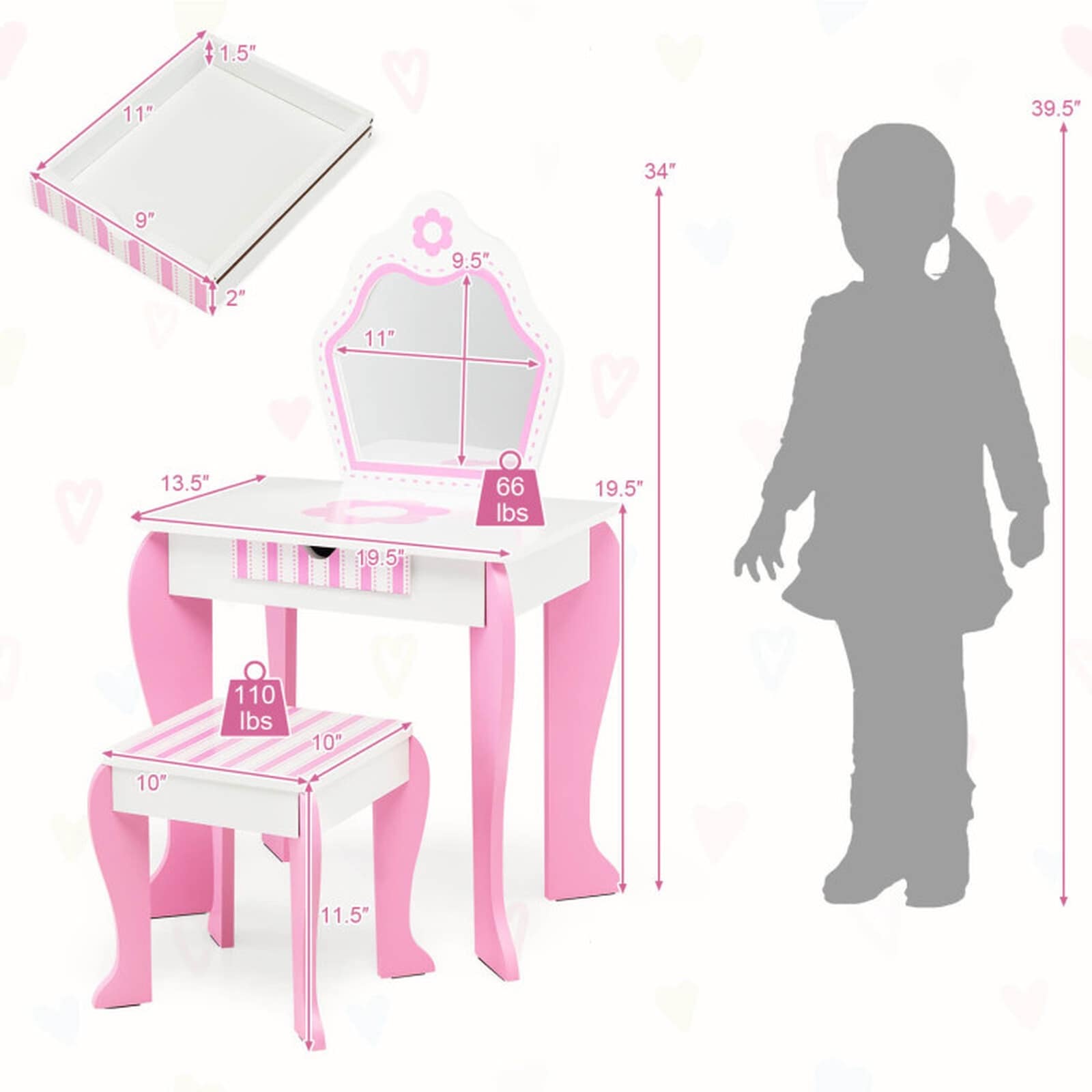 SUGIFT LW047SUGHY215 Kids-Play-Tables - View #3