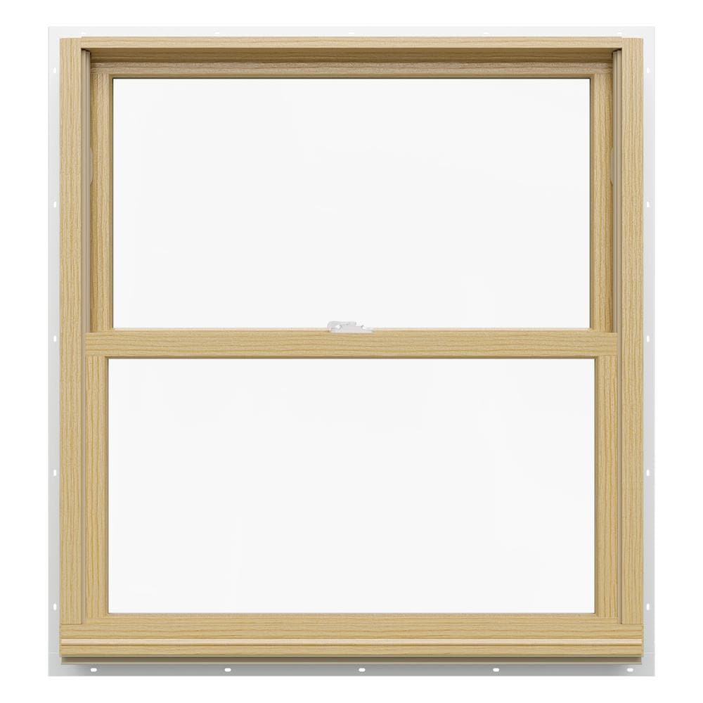 JELD-WEN W-2500 33.375-in X 48.5-in X 4.563-in Jamb Wood New ...