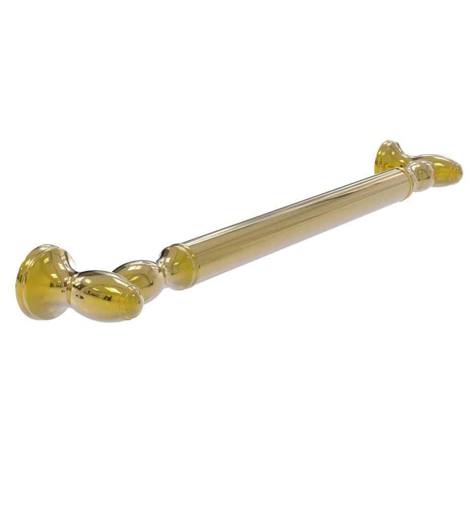 Allied Brass TD-GRR-24-PB 24-in Polished Brass Wall mount ADA Compliant Grab Bar ( 350-lb Weight Capacity )
