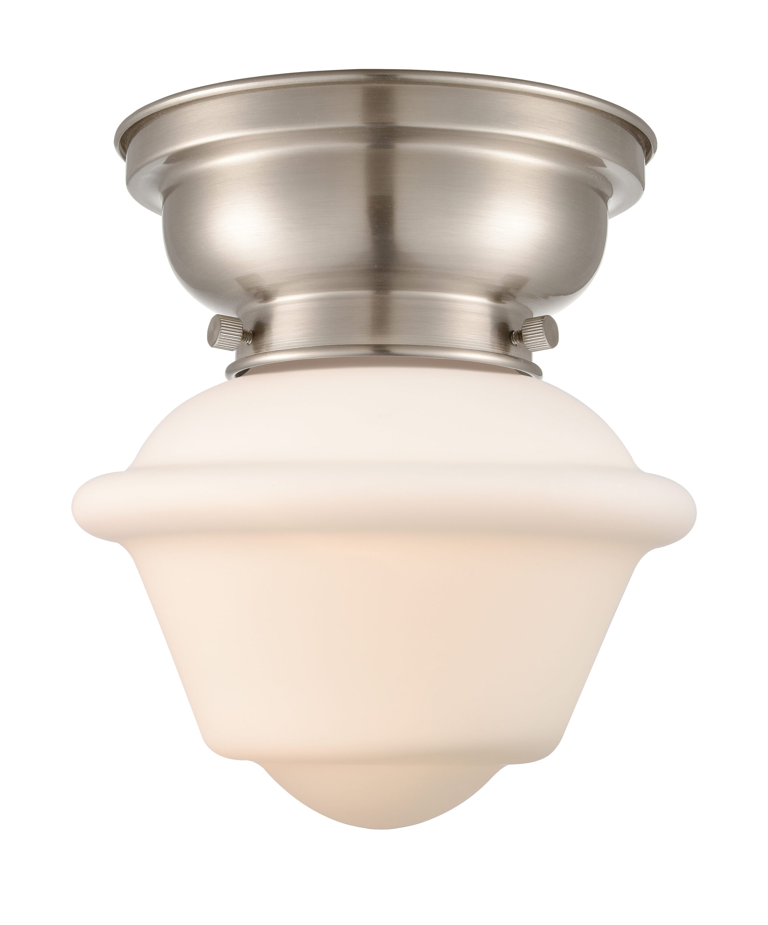 Innovations Lighting 623-1F-SN-G531 Oxford 1 -Light 7.5-in Brushed Nickel Flush Mount Light