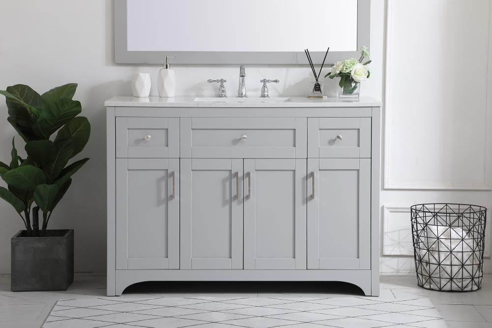 Elegant Decor FI51048GR Bath-Vanity-Combo - View #2