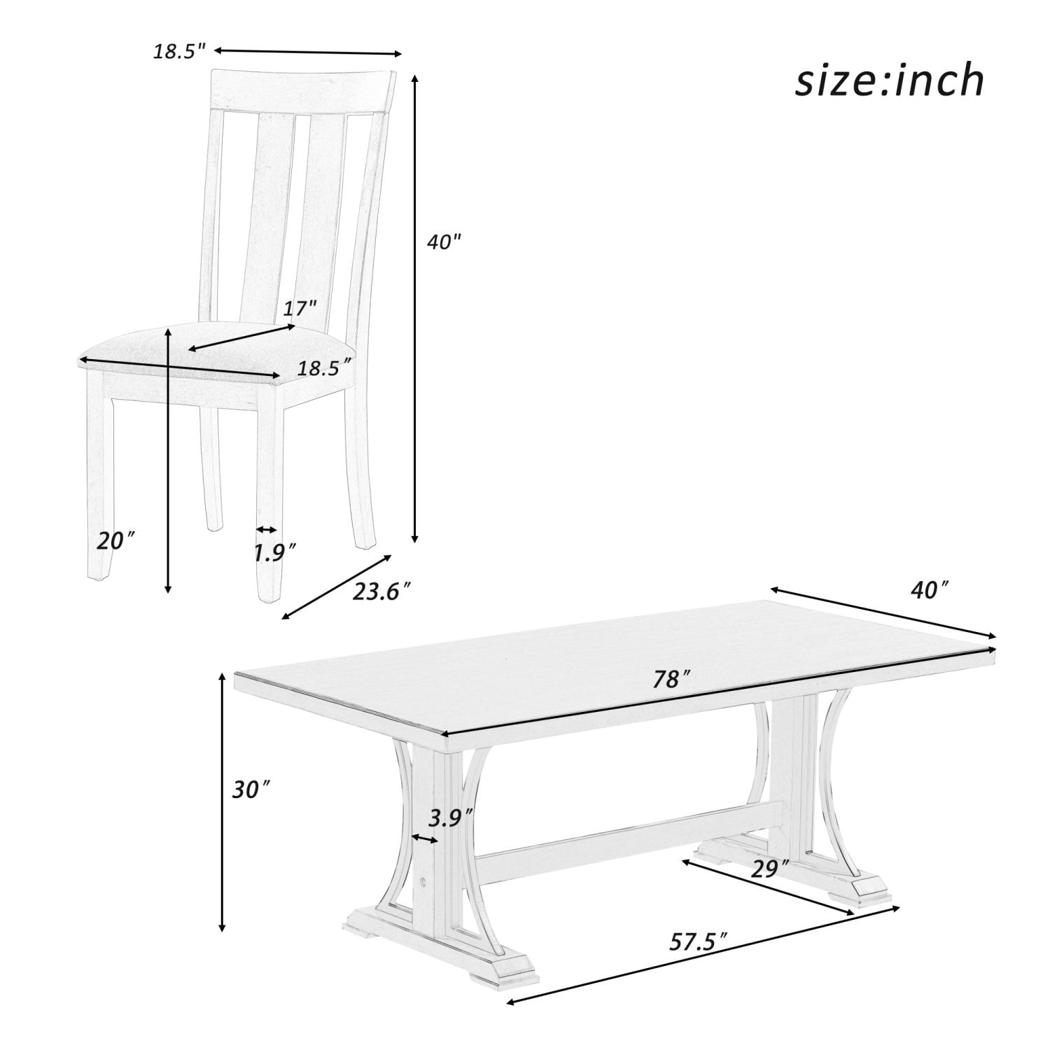 JASMODER ST000721AAD Dining-Sets - View #3